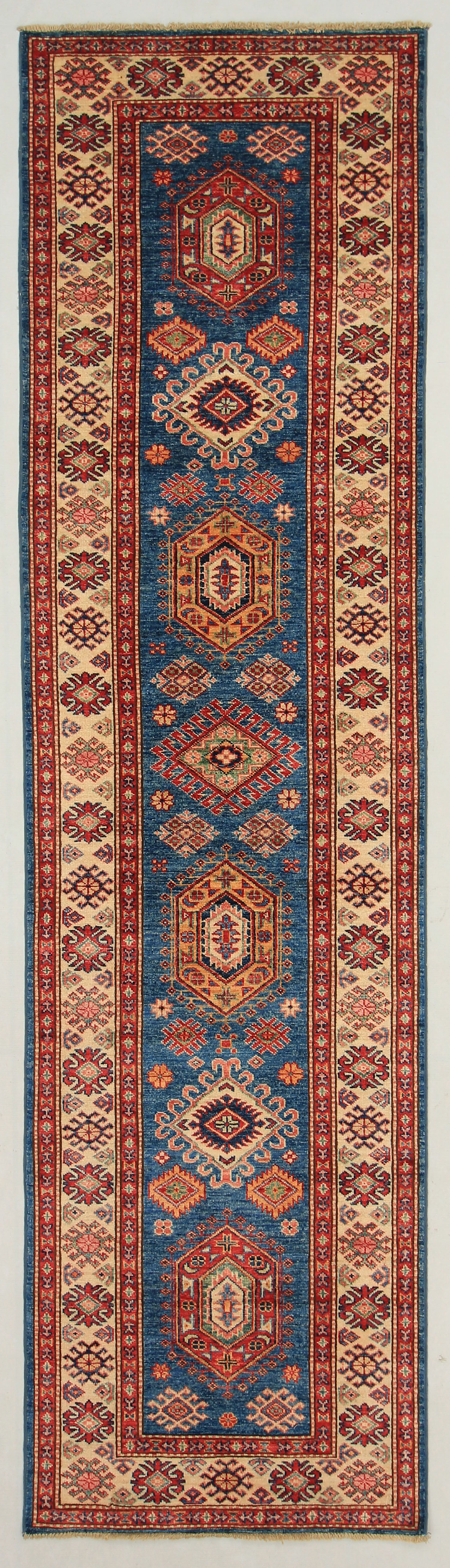 Supreme Kazak Blue Rug PC 54609 - 2.96m X 0.83m