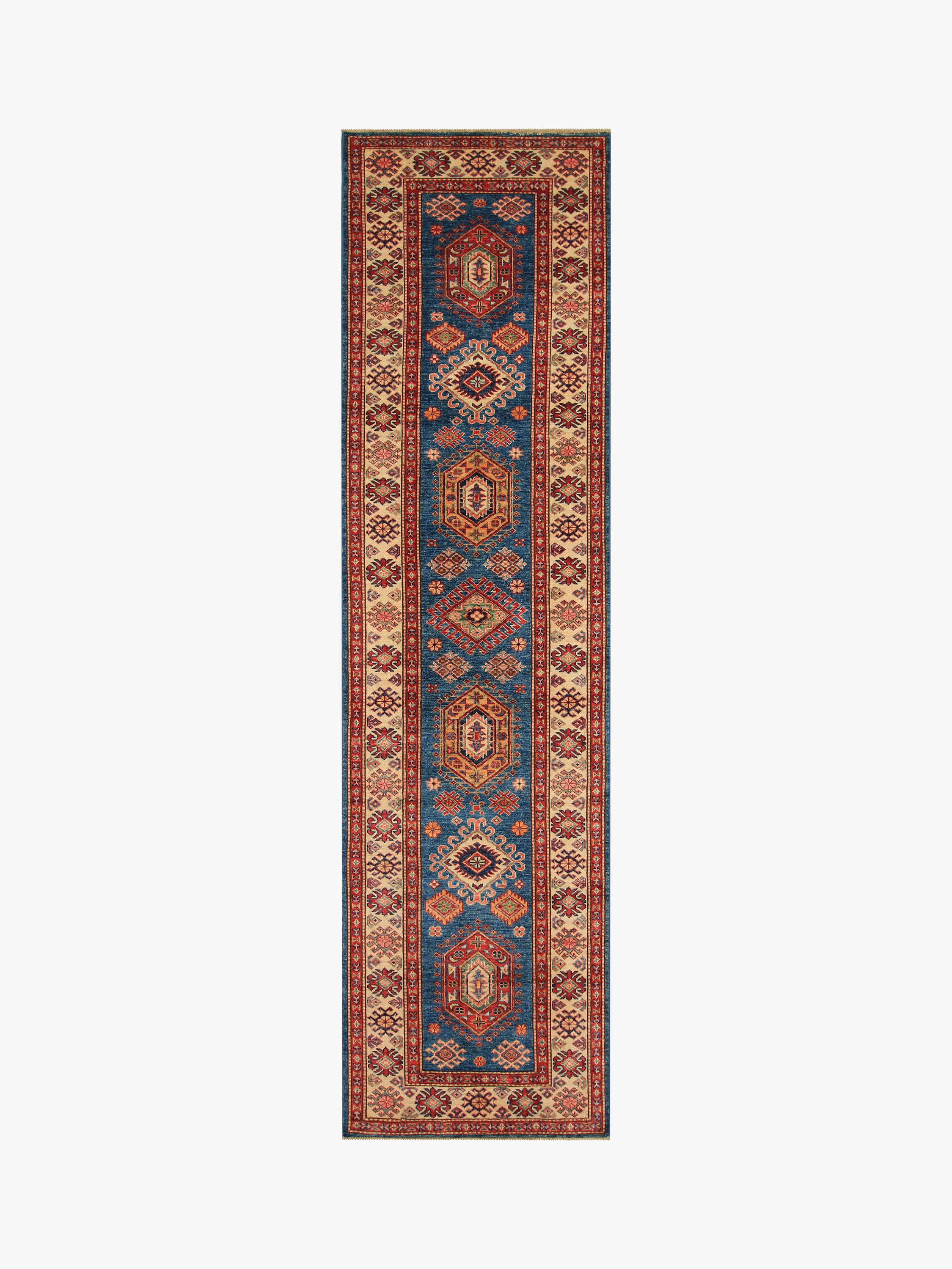 Supreme Kazak Blue Rug PC 54609 - 2.96m X 0.83m