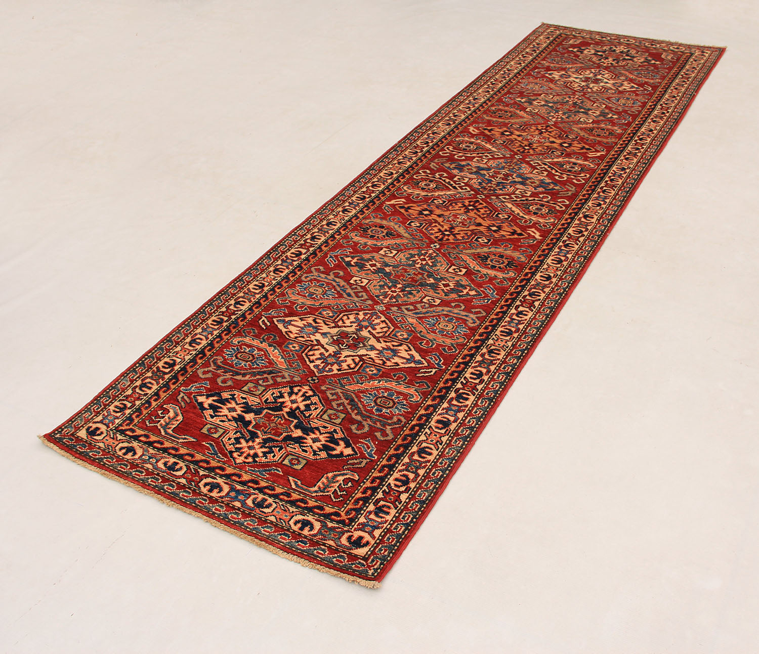 Supreme Kazak Red Rug PC 54605 - 2.96m X 0.83m