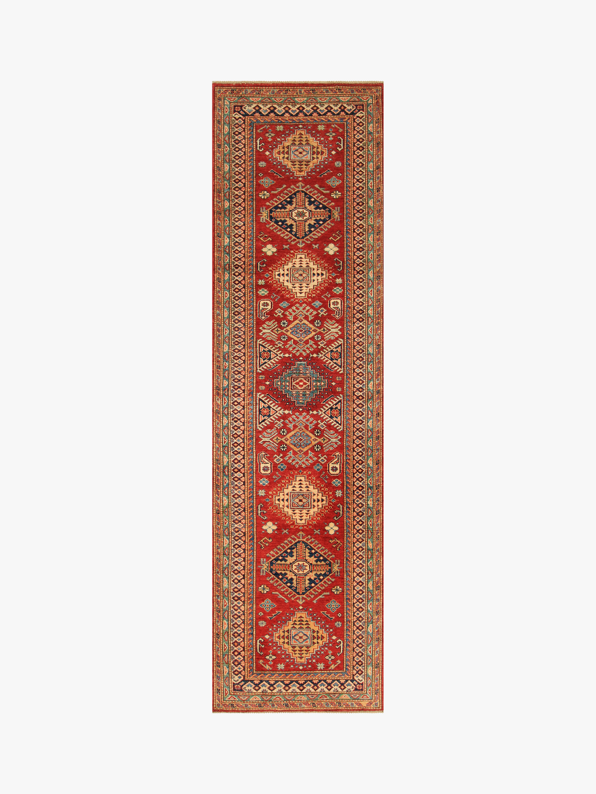 Supreme Kazak Red Rug PC 54602 - 2.92m X 0.83m