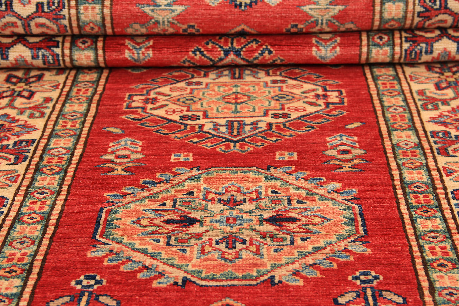 Supreme Kazak Red Rug PC 54600 - 2.95m X 0.83m