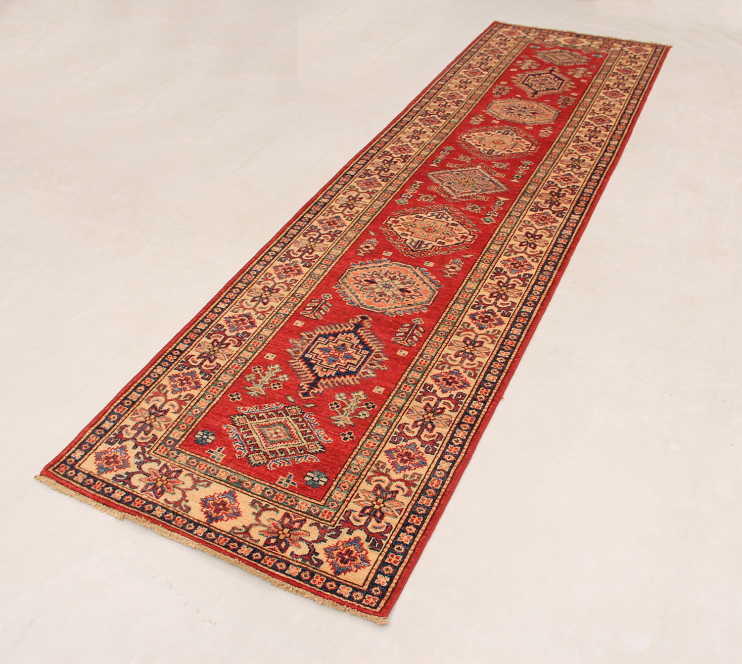 Supreme Kazak Red Rug PC 54598 - 2.96m X 0.84m