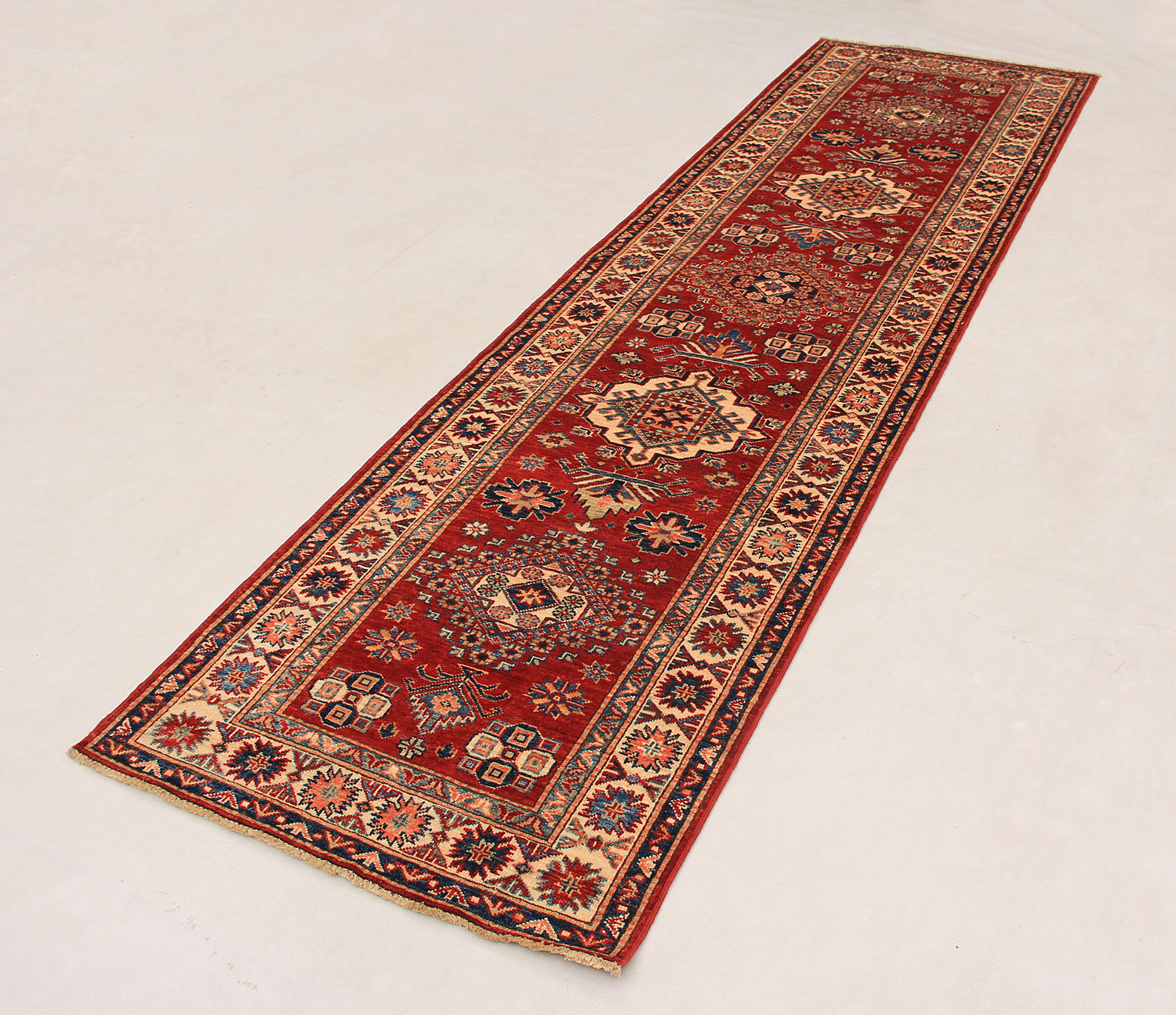 Supreme Kazak Red Rug PC 54588 - 2.96m X 0.83m