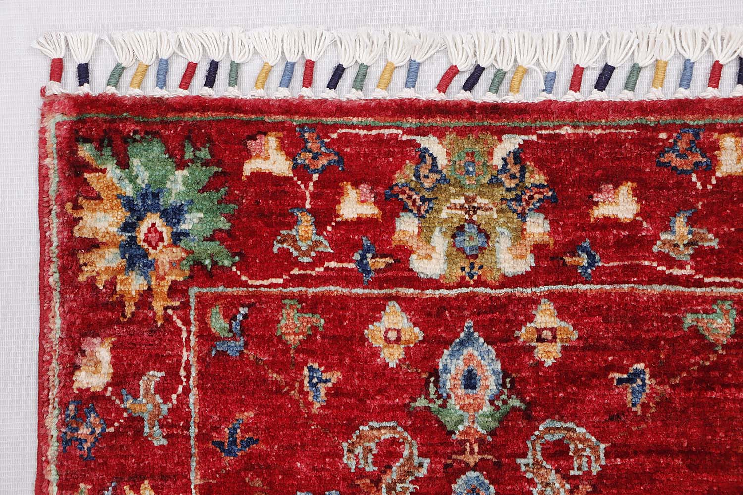 Sultani Red Rug PC 56685 - 0.95m X 0.58m