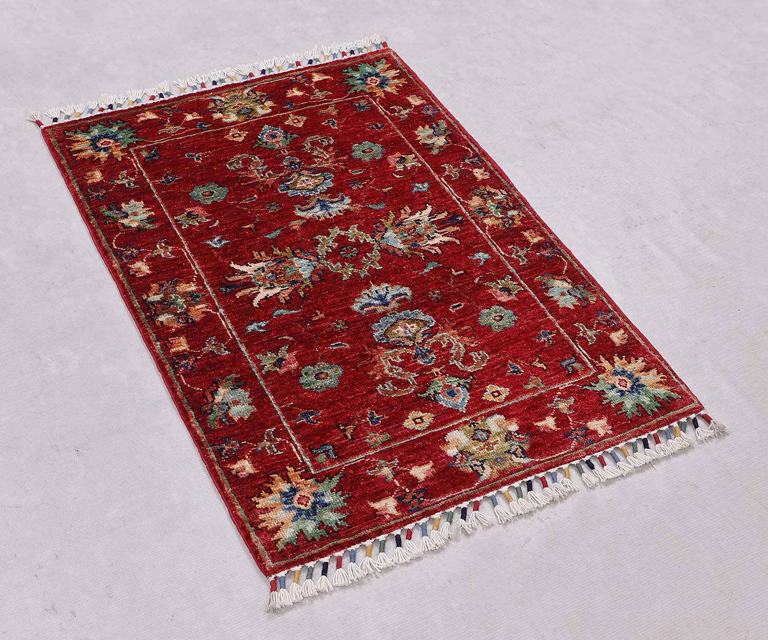 Sultani Red Rug PC 56682 - 0.94m X 0.64m