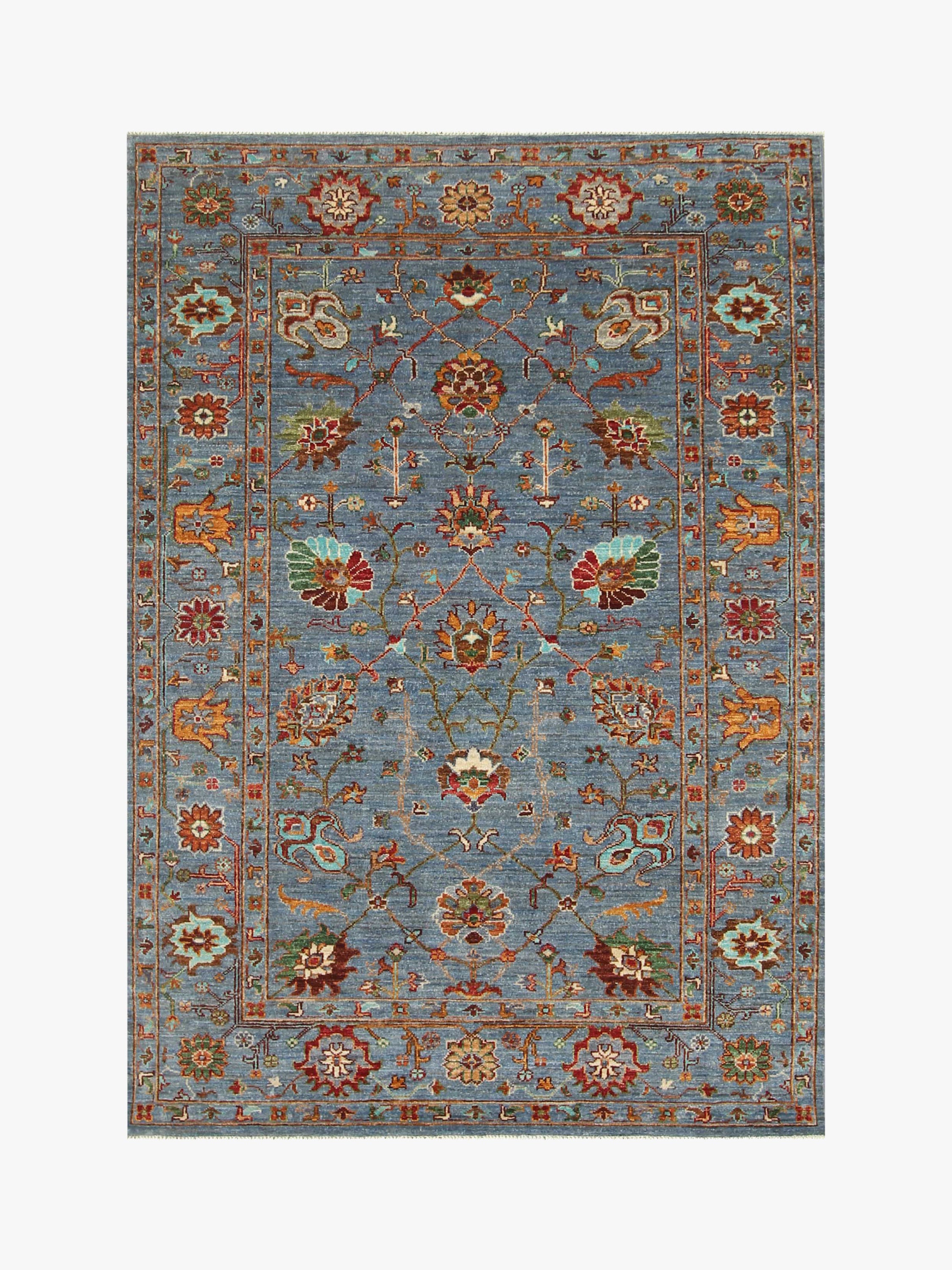 Sultani Blue Rug PC 55849 - 1.85m X 1.25m