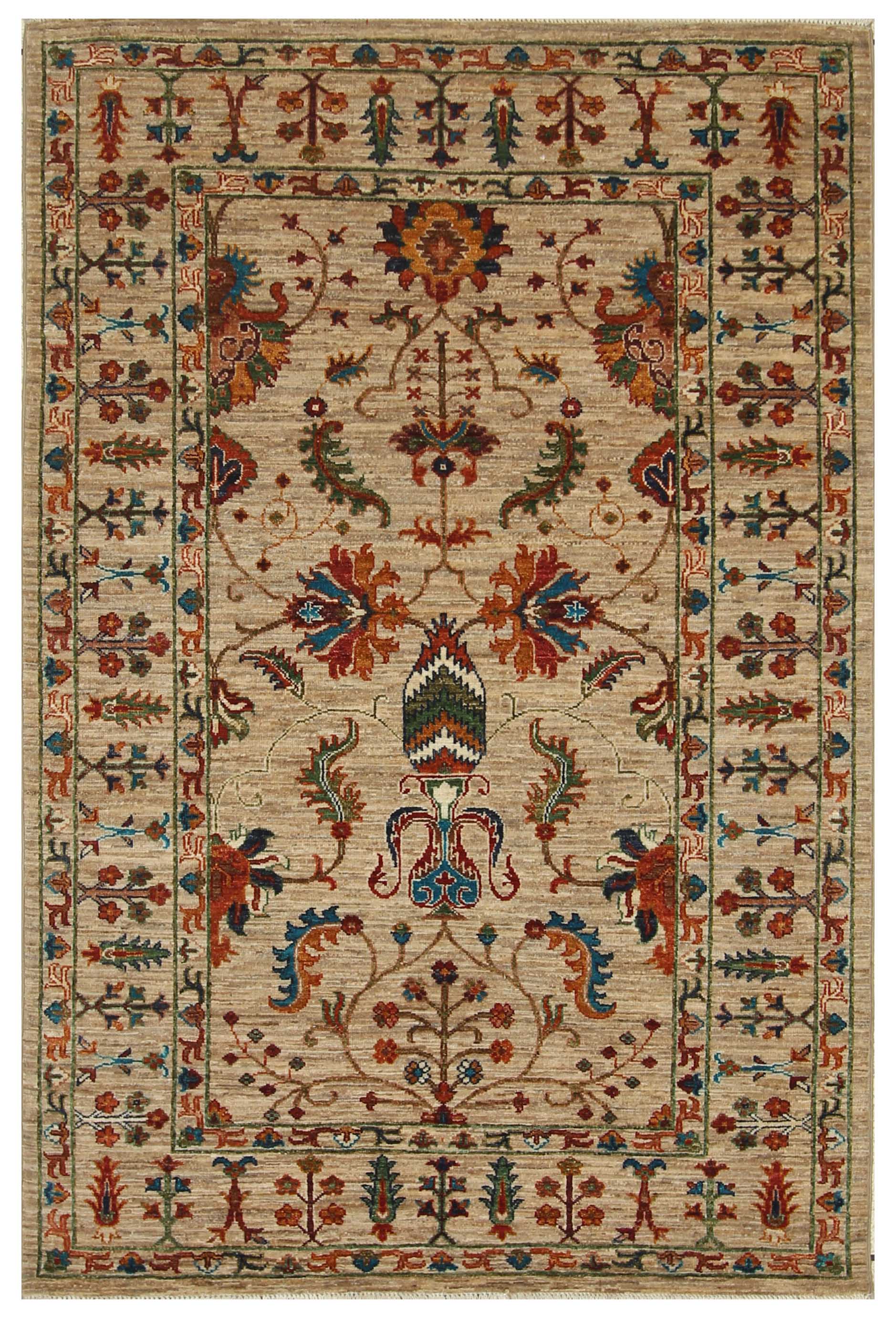 Sultani Natural Rug PC 55850 - 1.90m X 1.24m