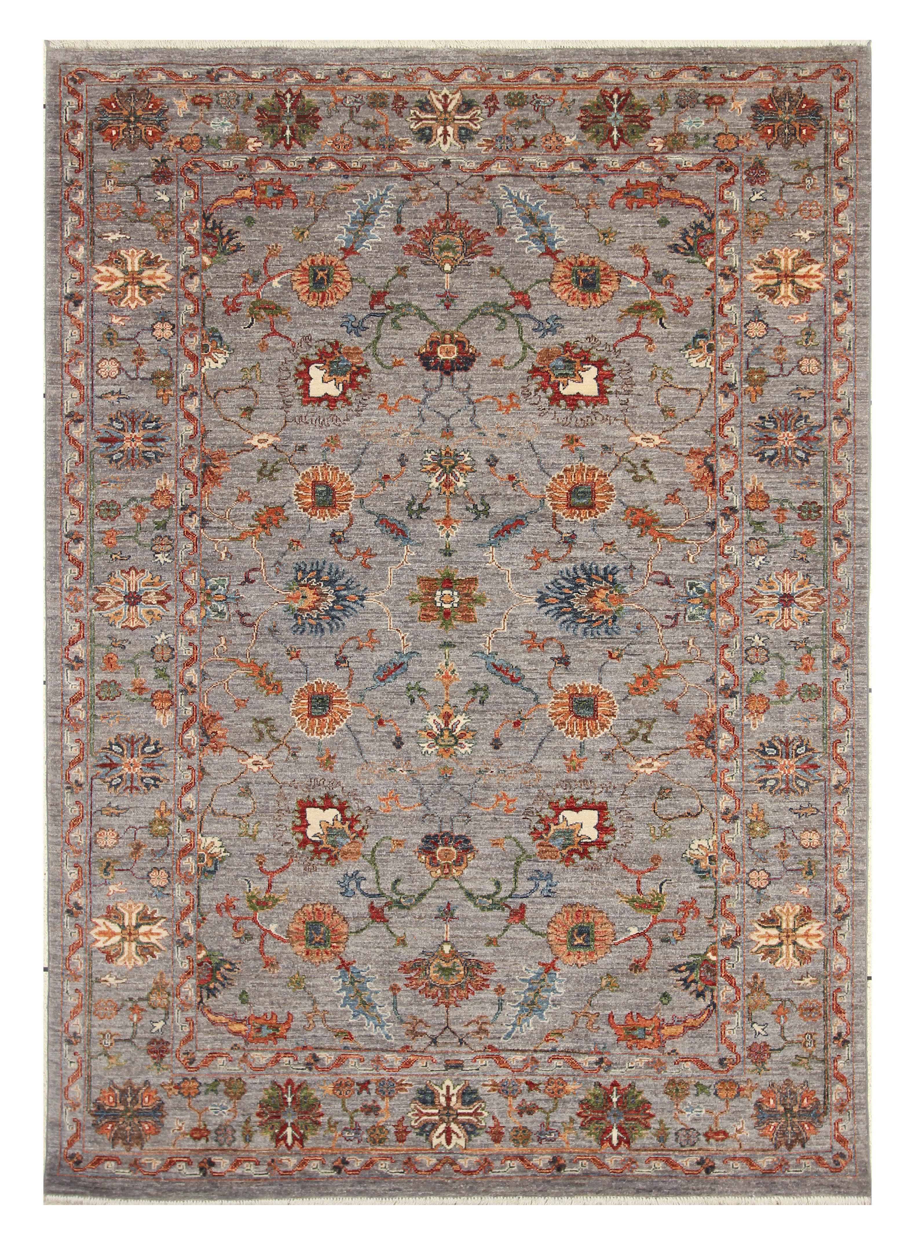 Sultani Grey Rug PC 55855 - 2.43m X 1.73m