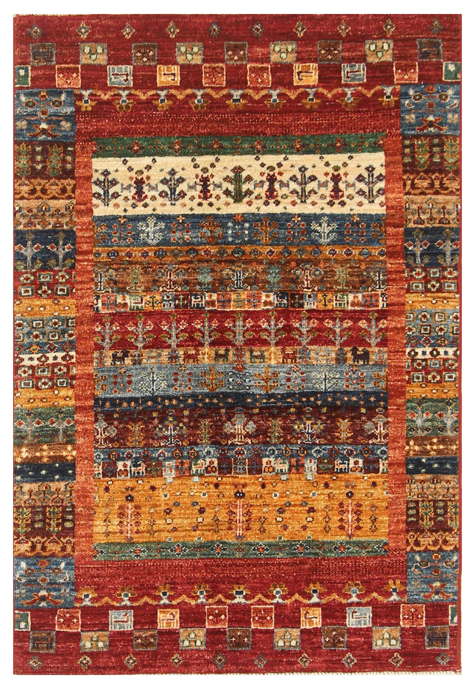 Loribaft Multi Rug PC 55841 - 1.24m X 0.83m