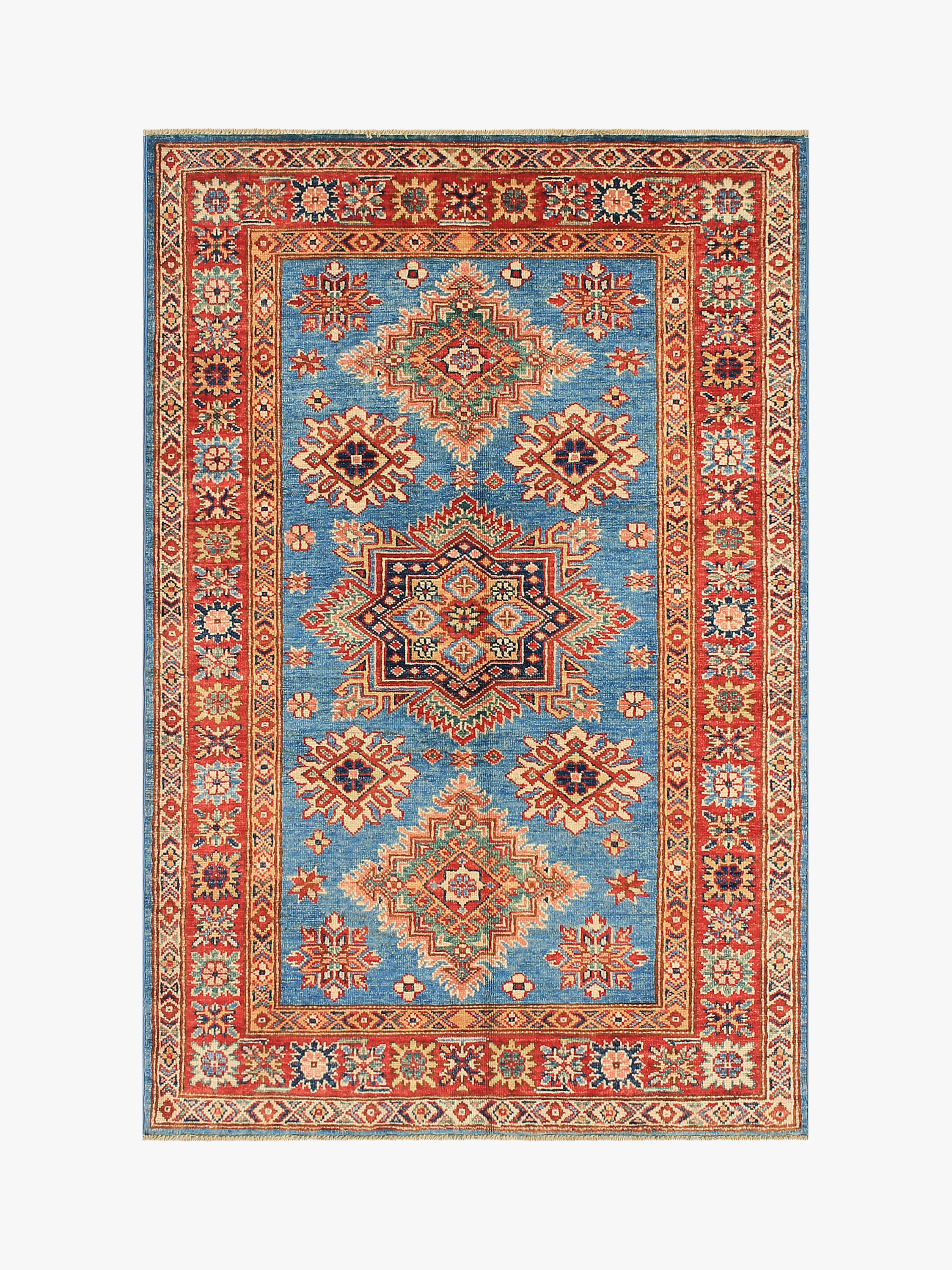 Supreme Kazak Blue Rug PC 54465 - 1.51m X 1.01m