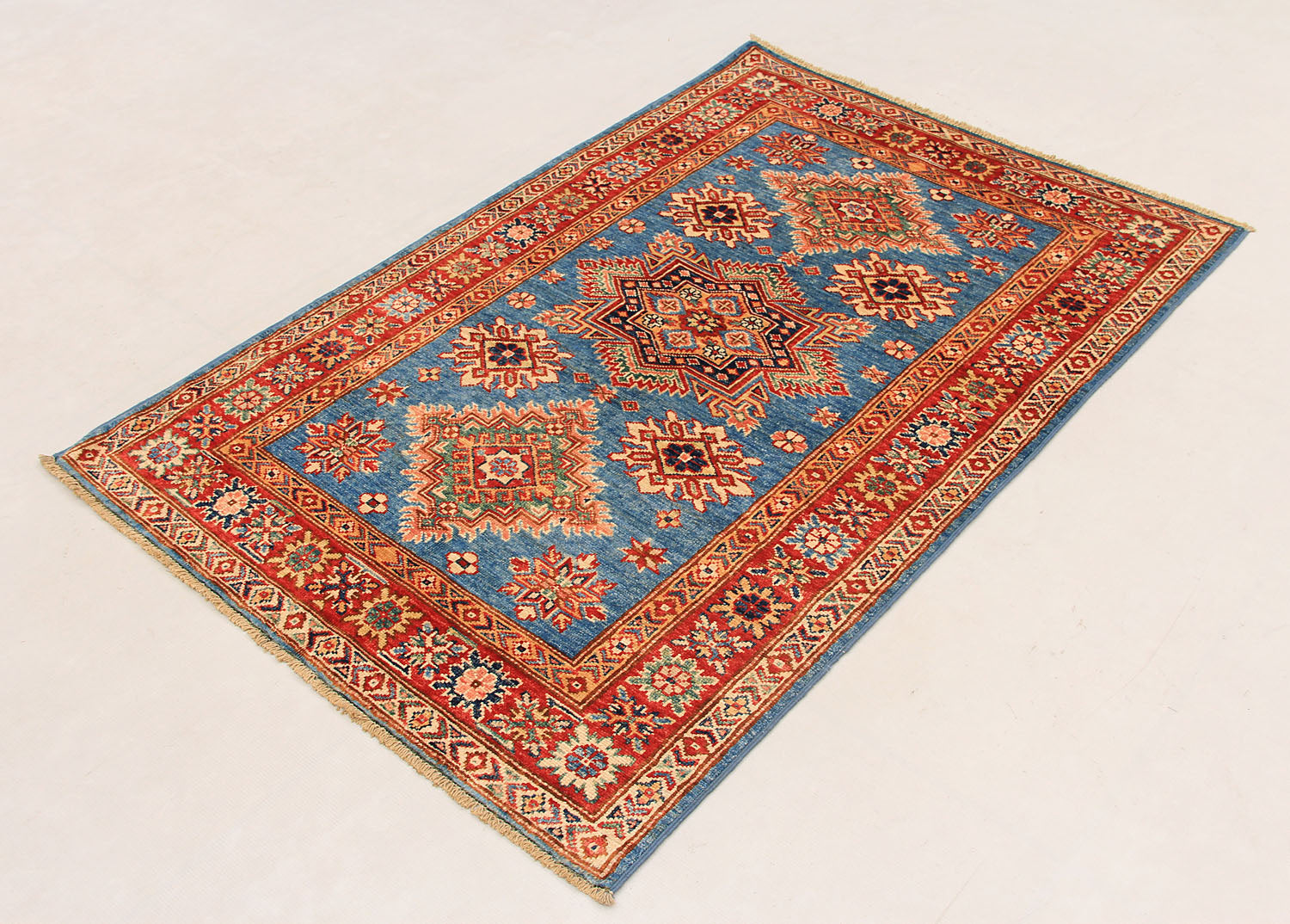 Supreme Kazak Blue Rug PC 54465 - 1.51m X 1.01m