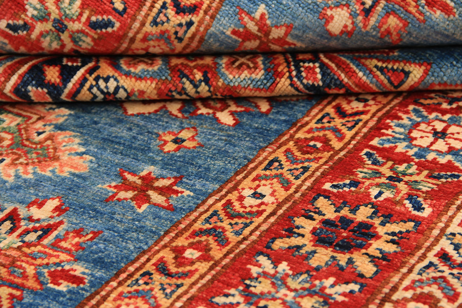 Supreme Kazak Blue Rug PC 54465 - 1.51m X 1.01m
