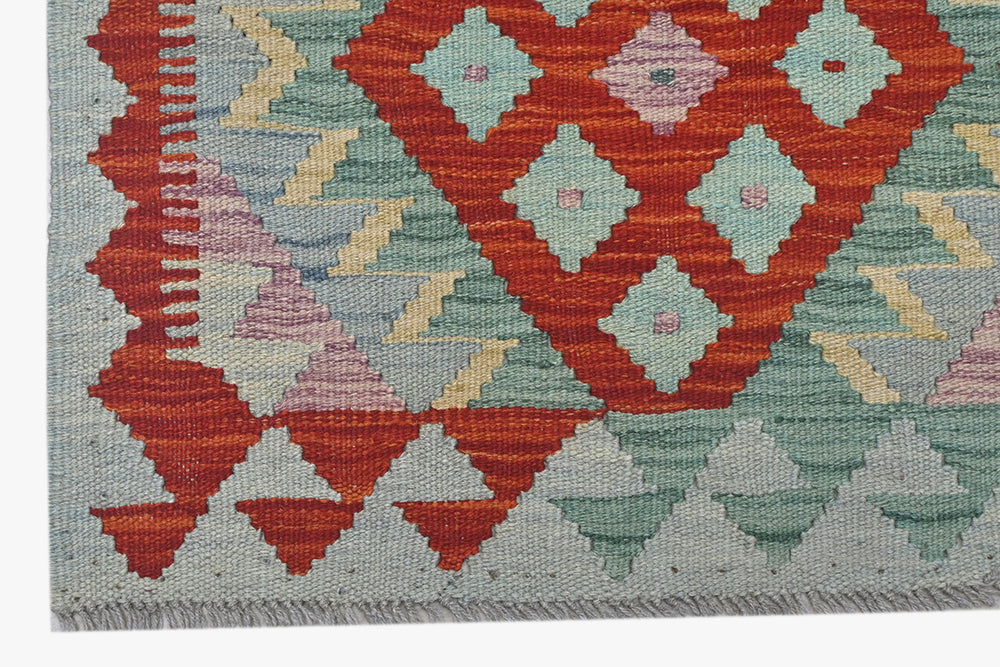 Kelim Multi Rug PC 57270 - 1.83m X 0.57m