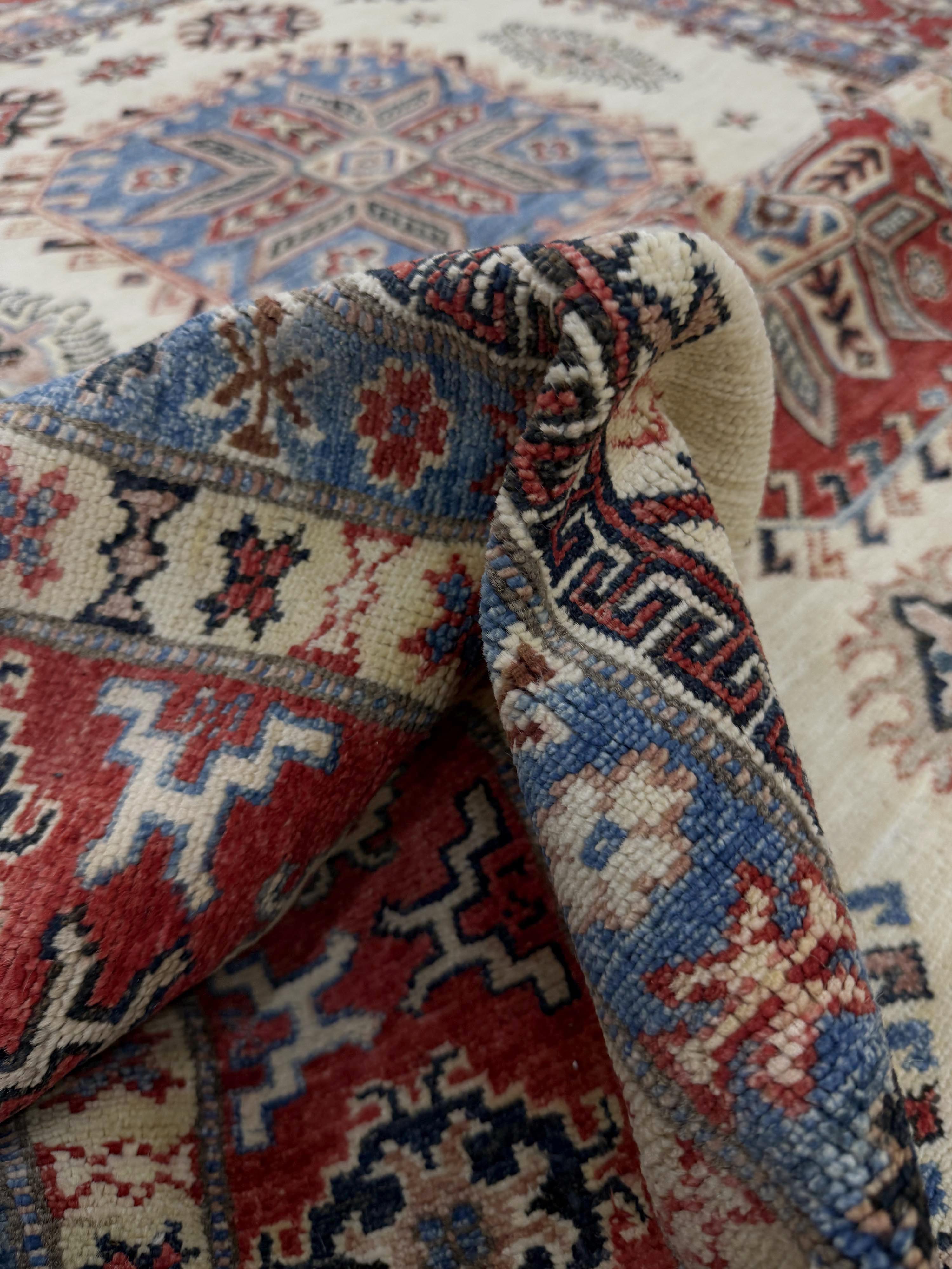 Supreme Kazak Ivory Rug PC 57424 - 2.42m X 1.67m