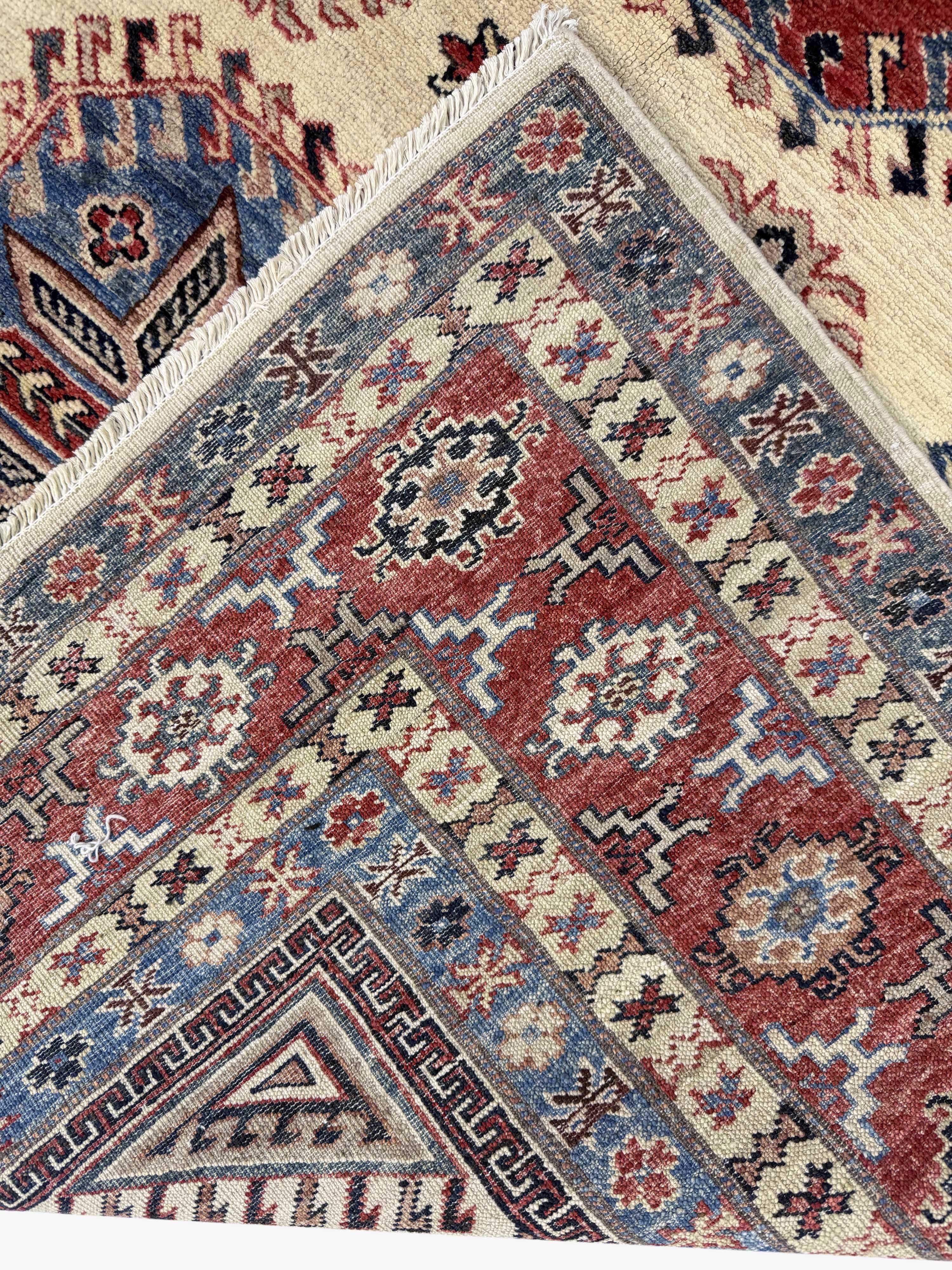 Supreme Kazak Ivory Rug PC 57424 - 2.42m X 1.67m