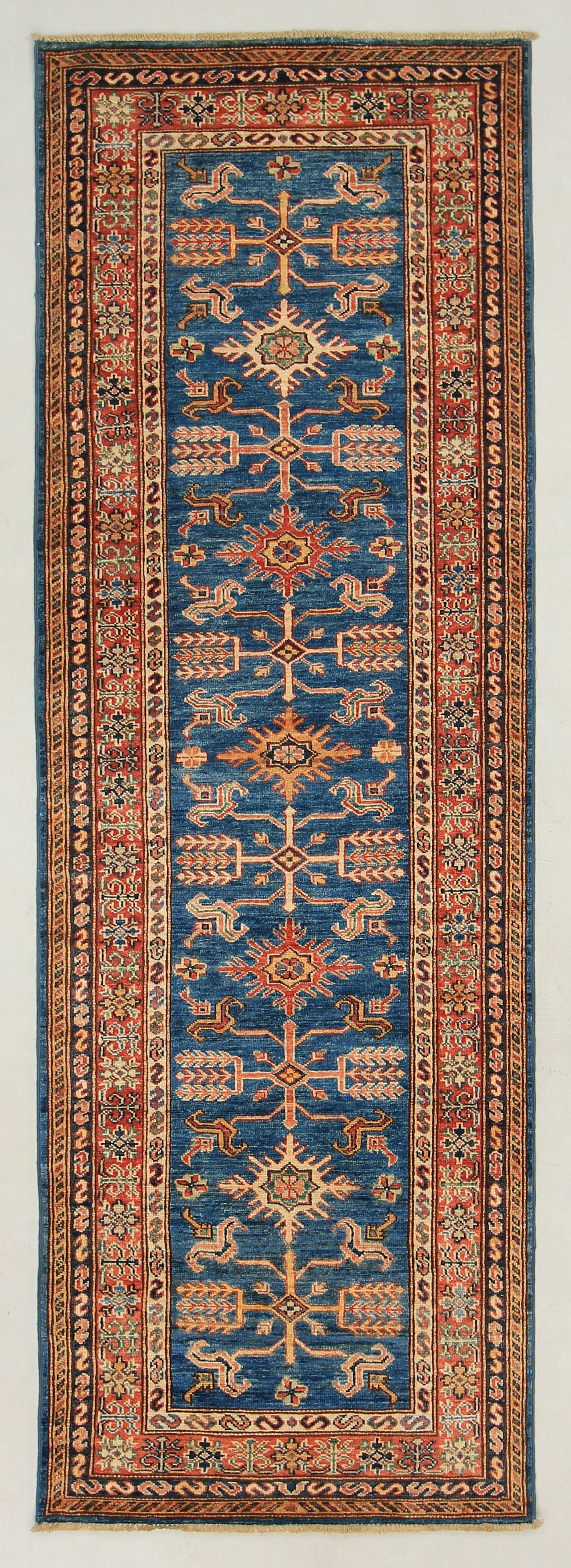 Supreme Kazak Blue Rug PC 54581 - 2.43m X 0.83m