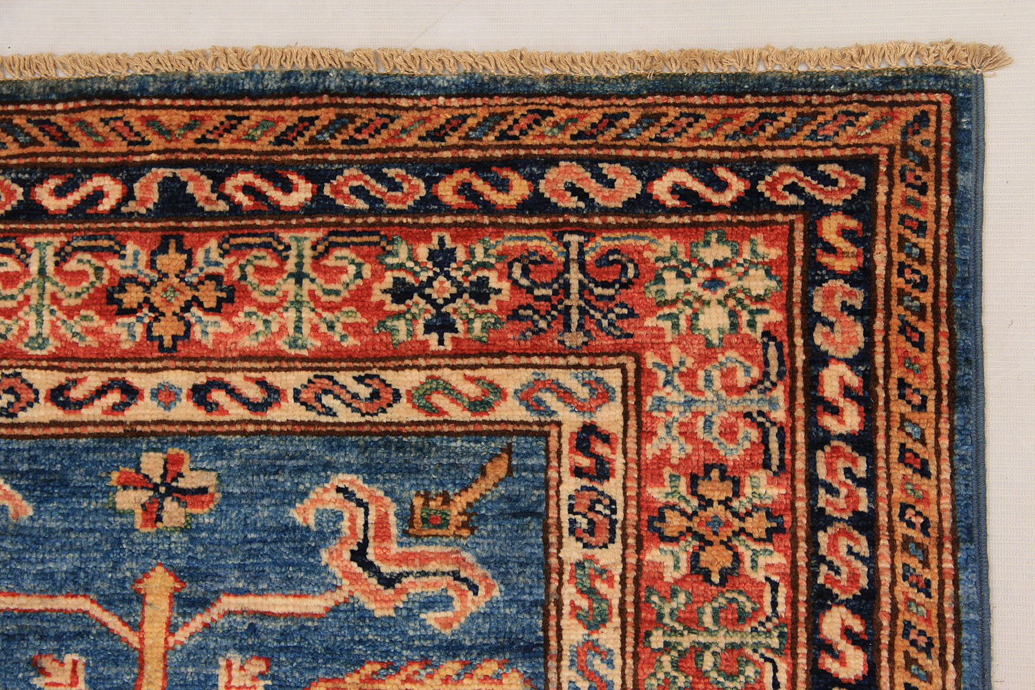 Supreme Kazak Blue Rug PC 54581 - 2.43m X 0.83m