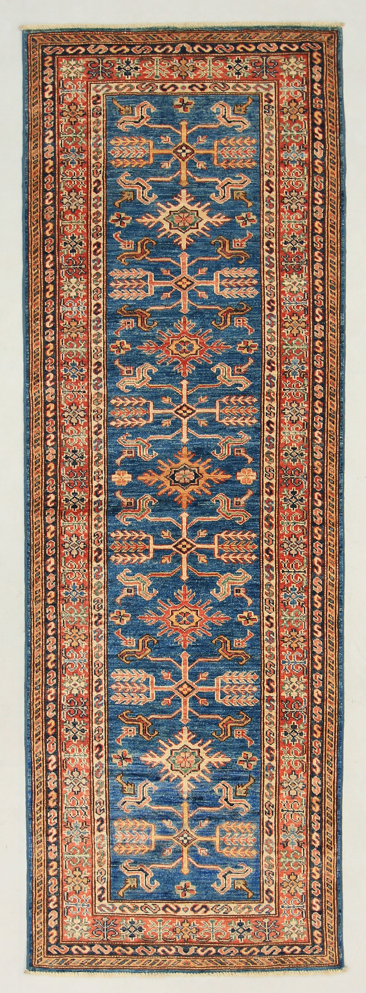 Supreme Kazak Blue Rug PC 54582 - 2.44m X 0.85m