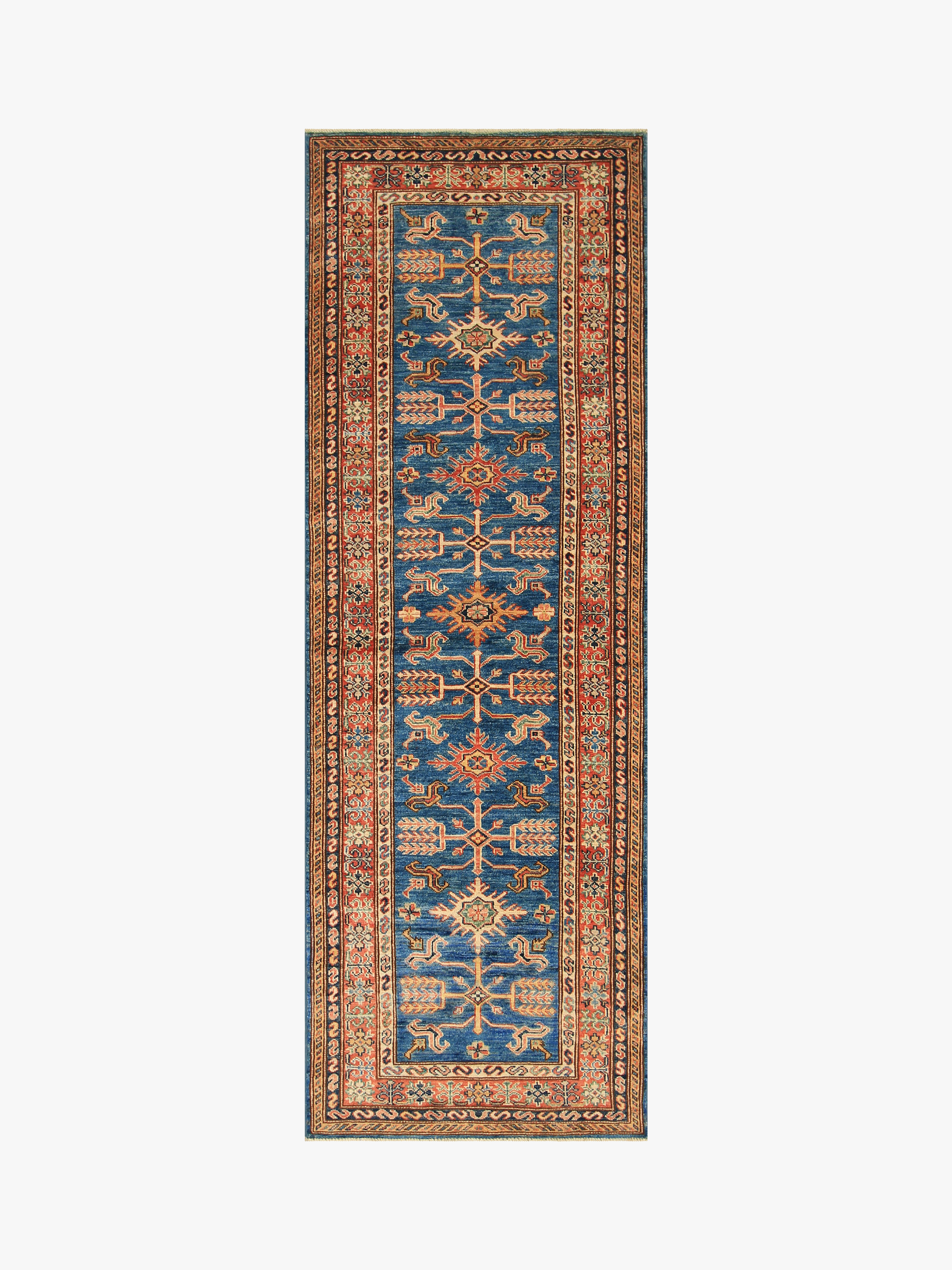 Supreme Kazak Blue Rug PC 54582 - 2.44m X 0.85m