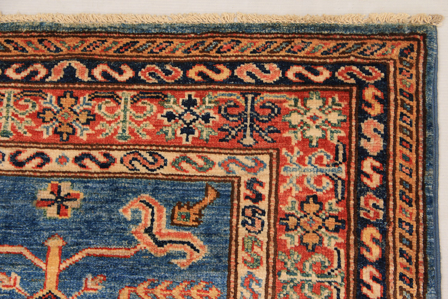 Supreme Kazak Blue Rug PC 54582 - 2.44m X 0.85m