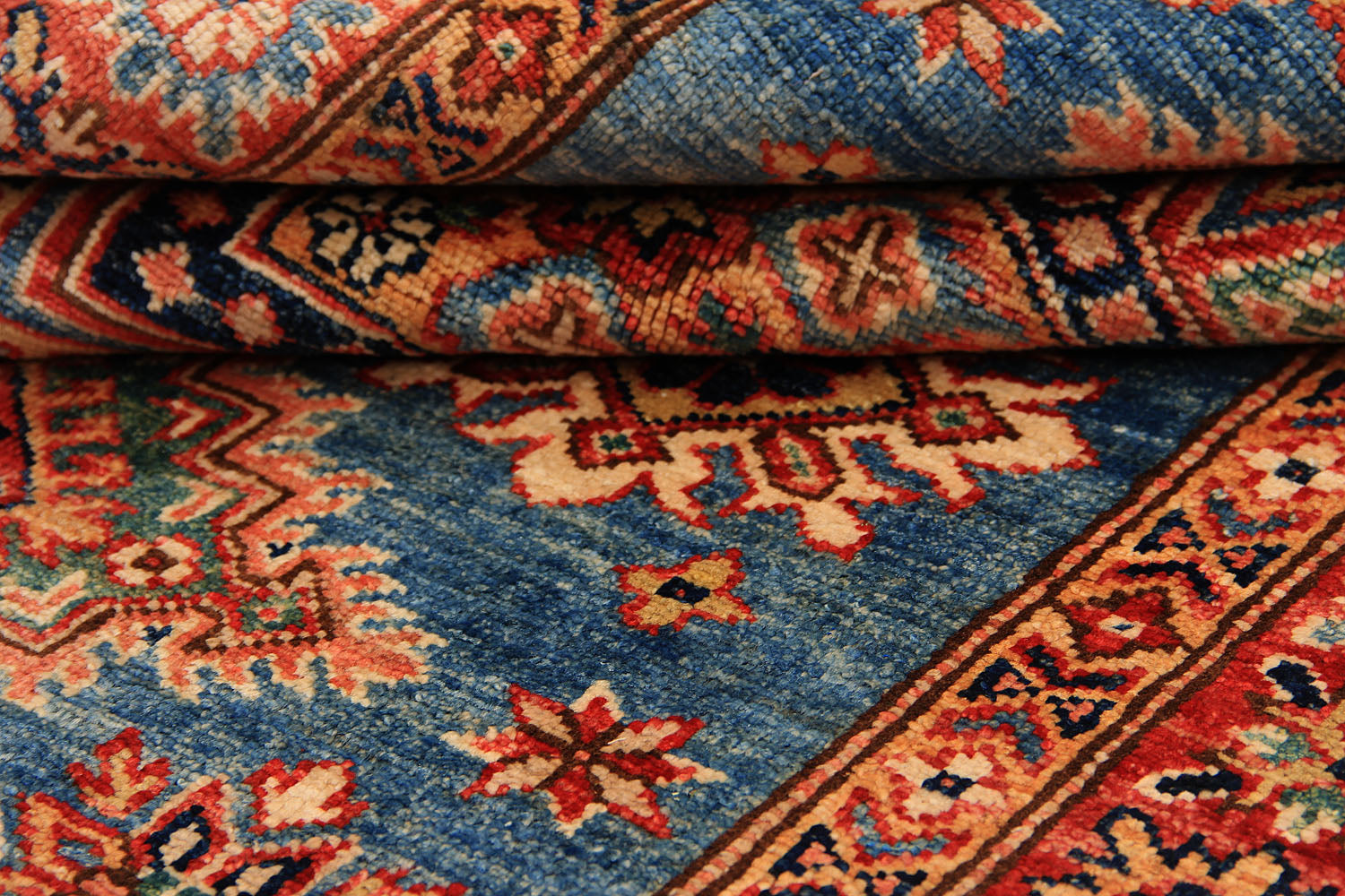 Supreme Kazak Blue Rug PC 54451 - 1.54m X 0.99m