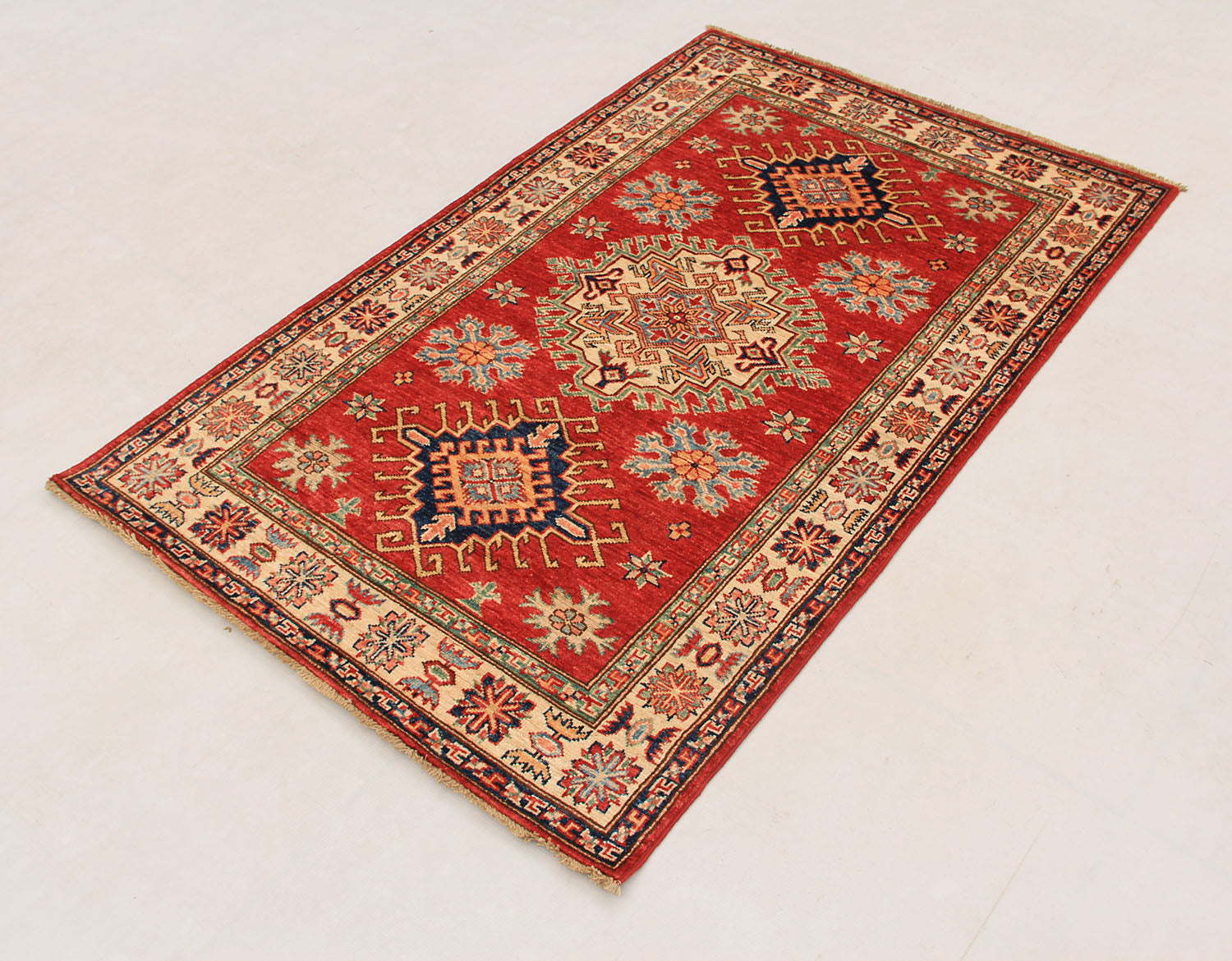 Supreme Kazak Red Rug PC 54457 - 1.55m X 0.98m