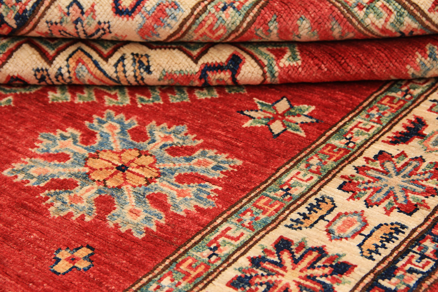 Supreme Kazak Red Rug PC 54457 - 1.55m X 0.98m
