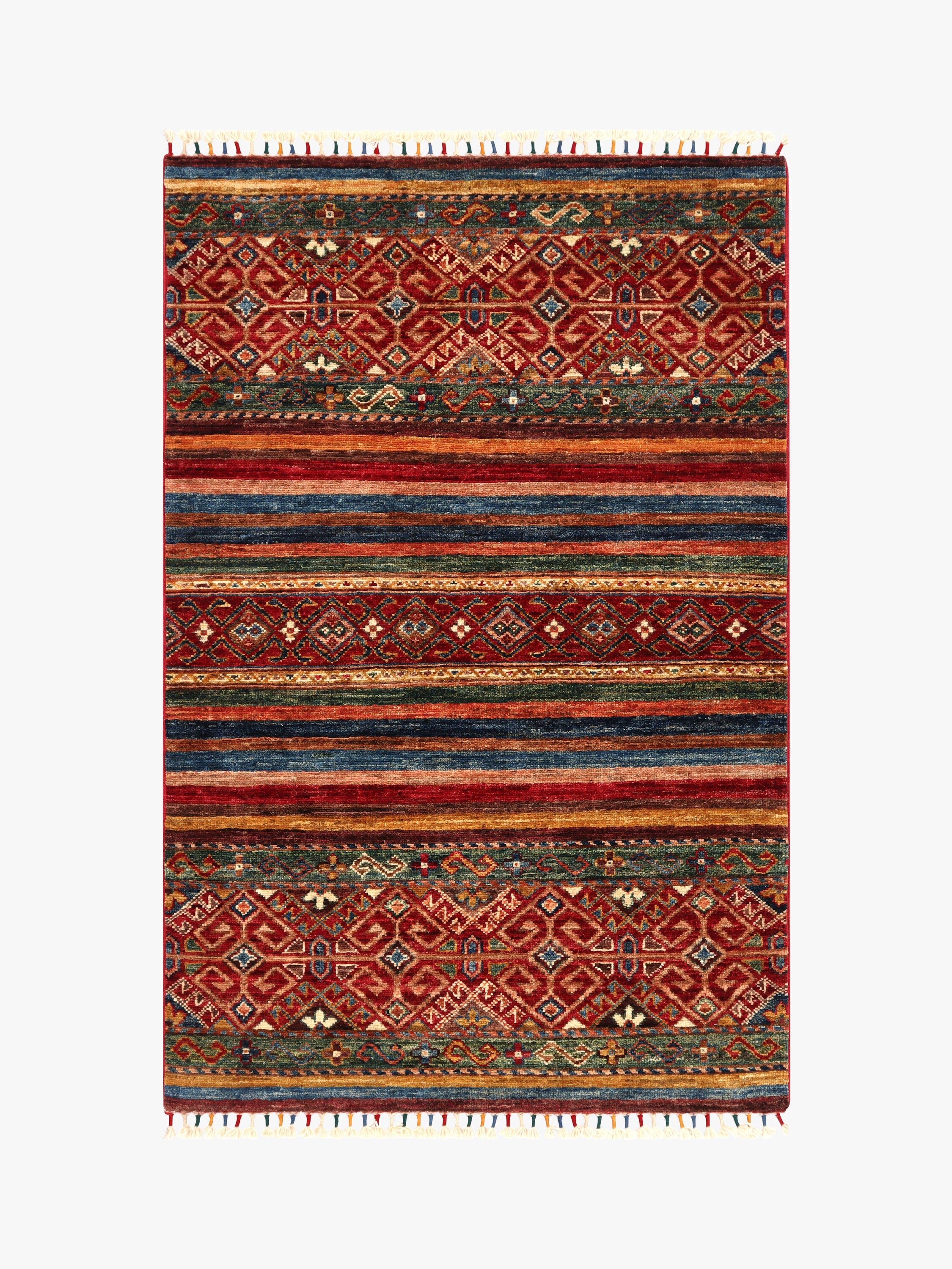 Khurjeen Multi Rug PC 55147 - 1.28m X 0.83m
