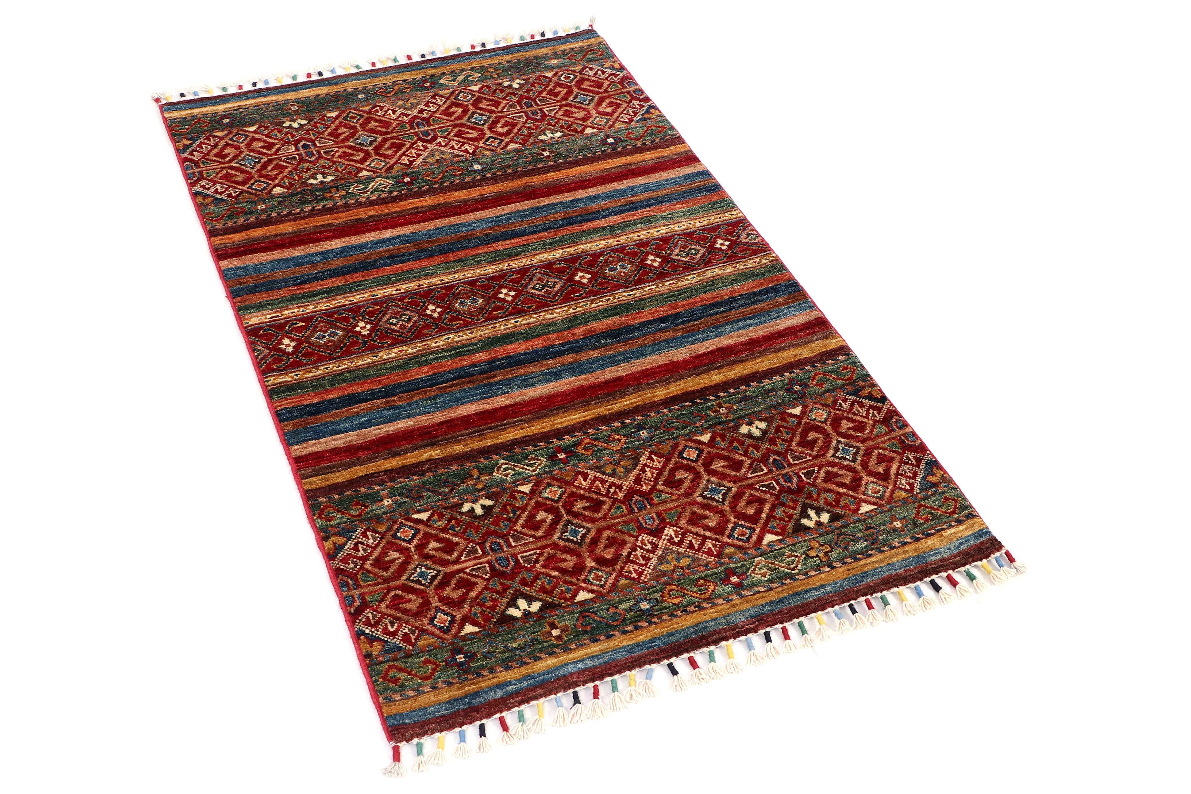 Khurjeen Multi Rug PC 55147 - 1.28m X 0.83m