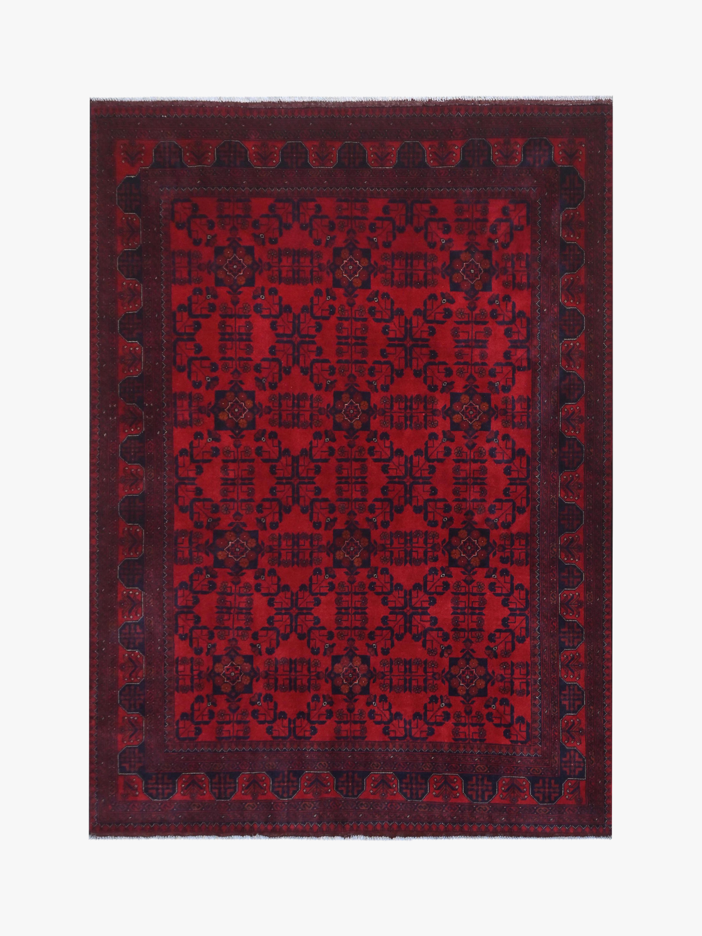Khal Mohammadi Red Rug PC 57739 - 2.43m X 1.68m