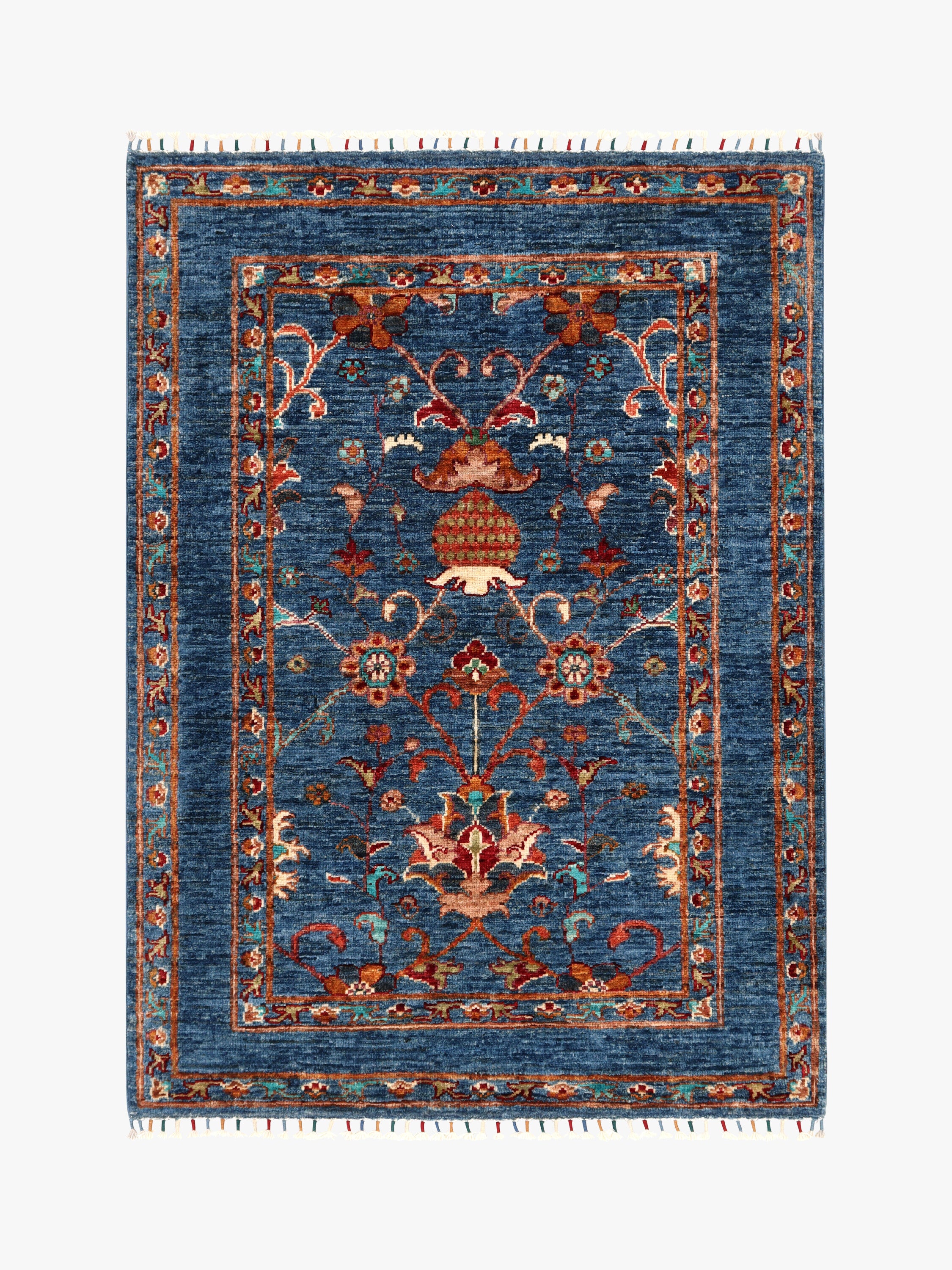 Sultani Blue Rug PC 55154 - 1.19m X 0.86m