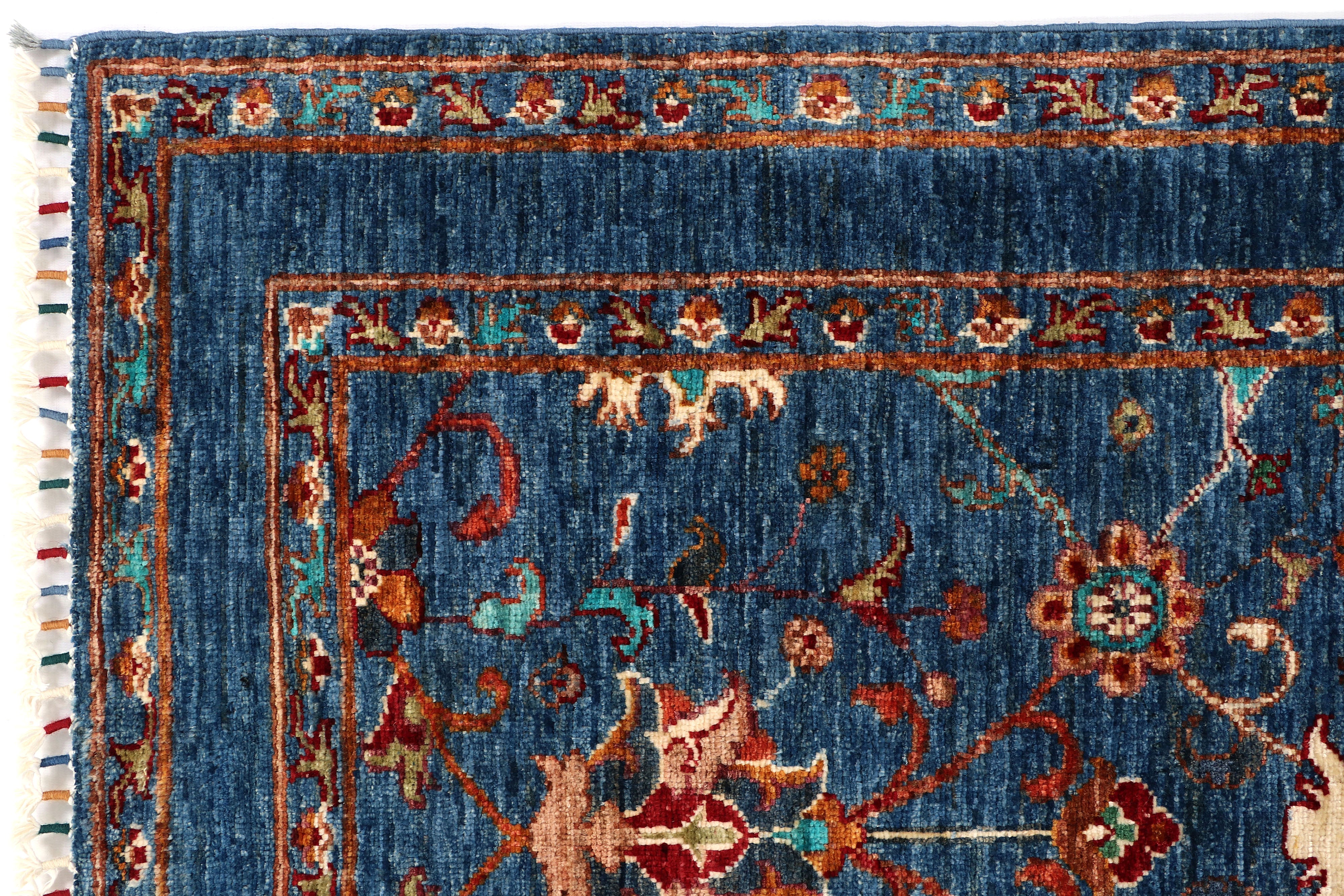 Sultani Blue Rug PC 55154 - 1.19m X 0.86m