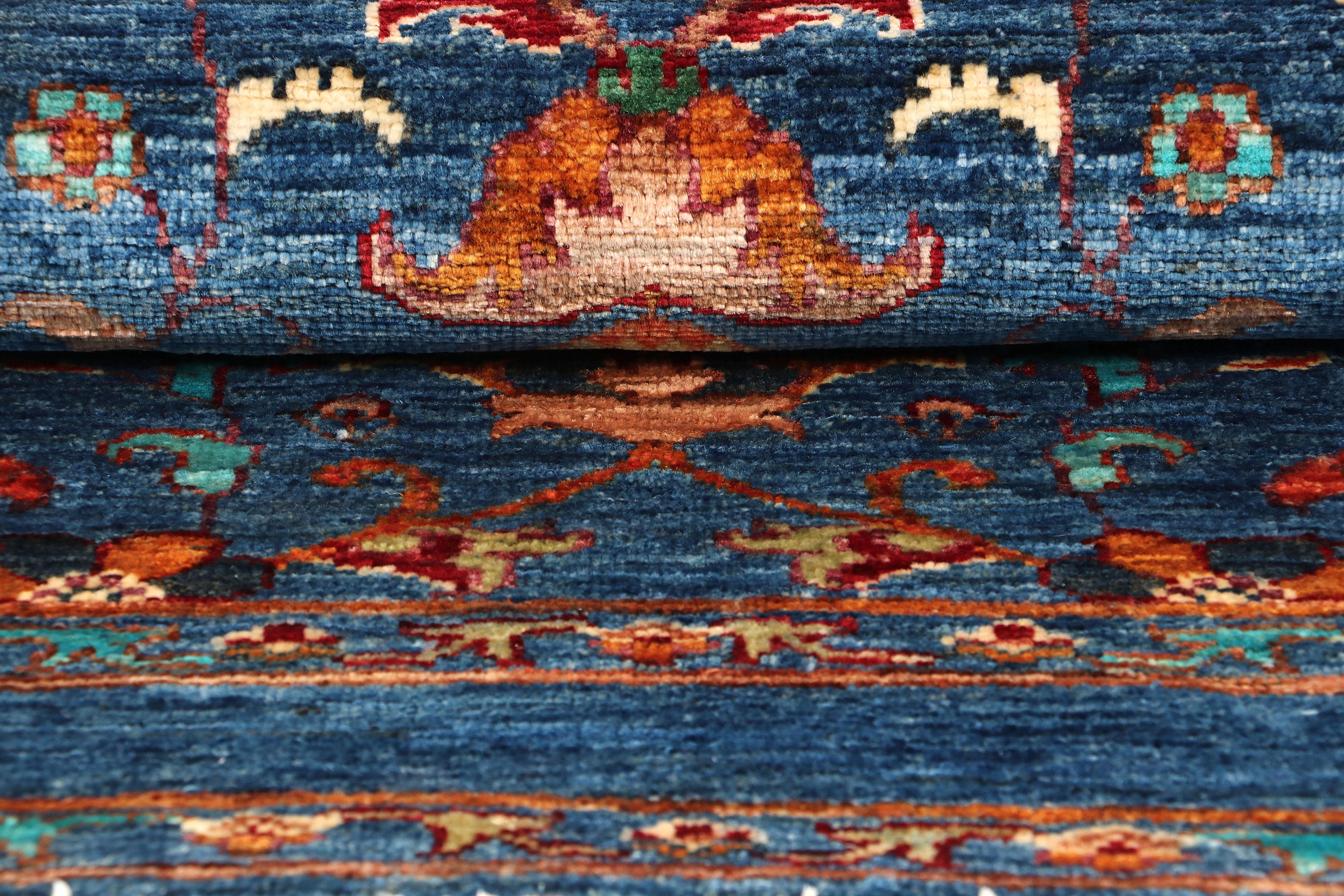 Sultani Blue Rug PC 55154 - 1.19m X 0.86m