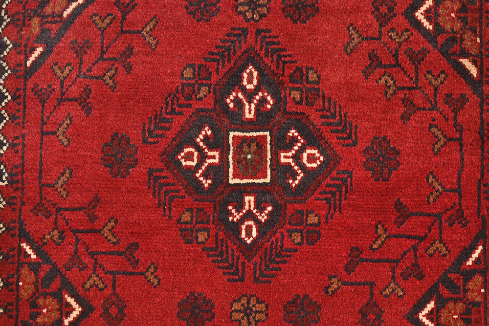 Khal Mohammadi Red Rug PC 52933 - 1.50m X 1.04m
