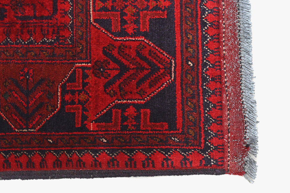 Khal Mohammadi Red Rug PC 52935 - 1.44 X 1.00