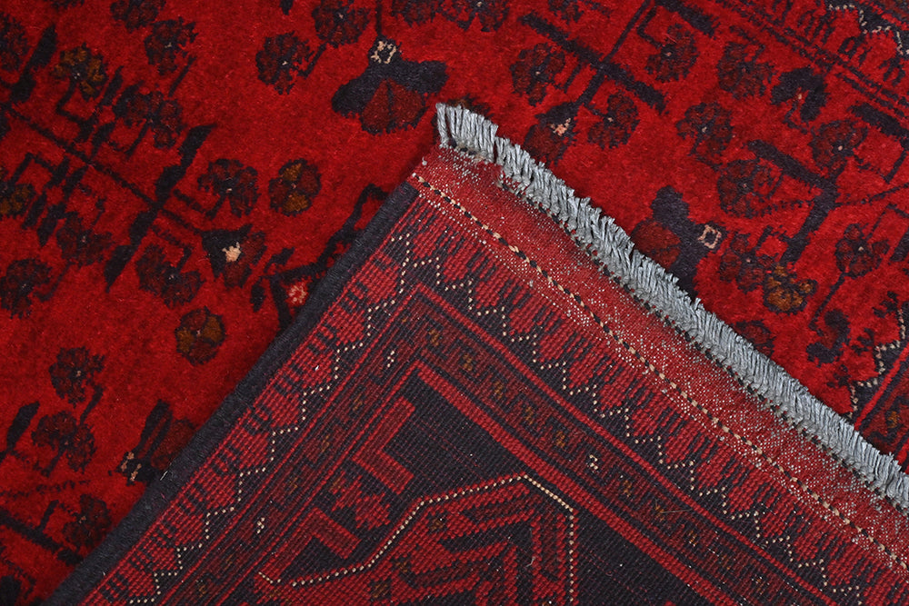 Khal Mohammadi Red Rug PC 52935 - 1.44 X 1.00