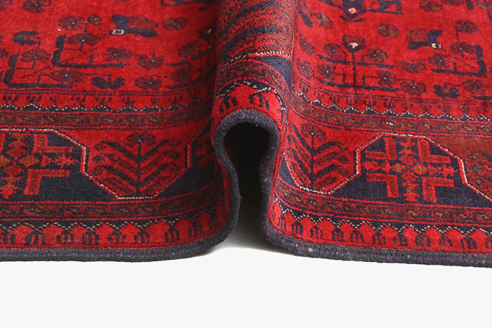 Khal Mohammadi Red Rug PC 52935 - 1.44 X 1.00