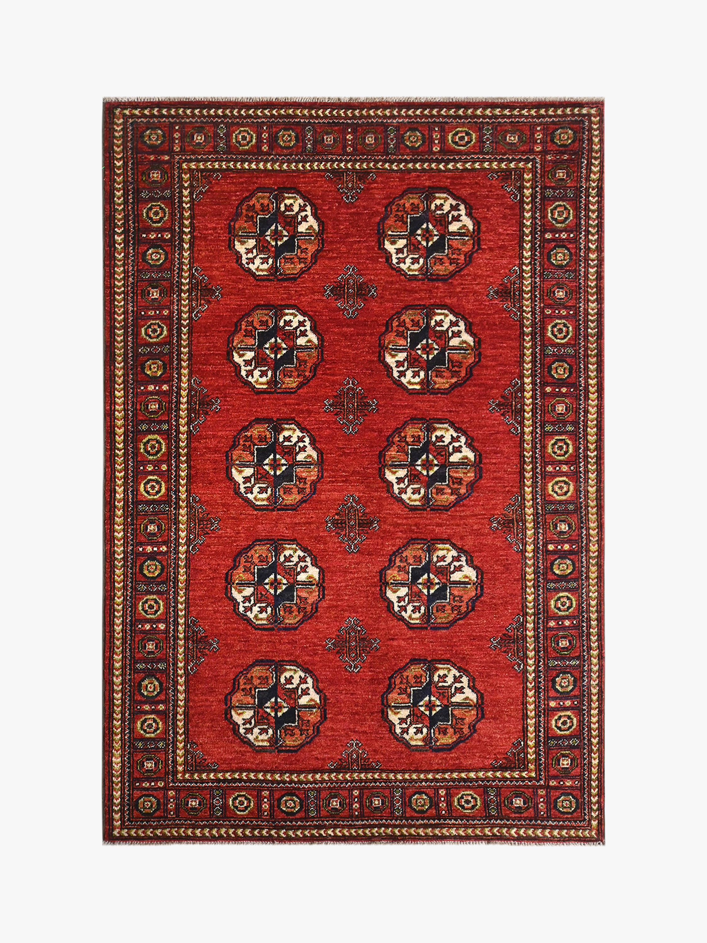 Ersari Red Rug PC 51968 - 1.77m X 1.25m