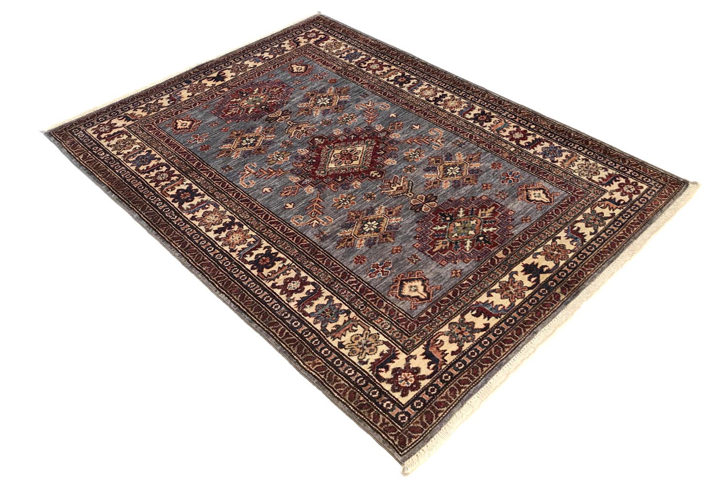 Supreme Kazak Grey Rug PC 56422 - 1.78m X 1.27m