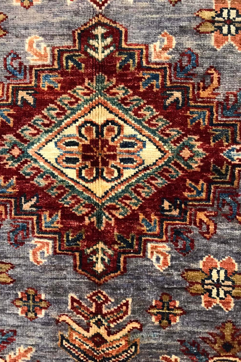 Supreme Kazak Grey Rug PC 56422 - 1.78m X 1.27m