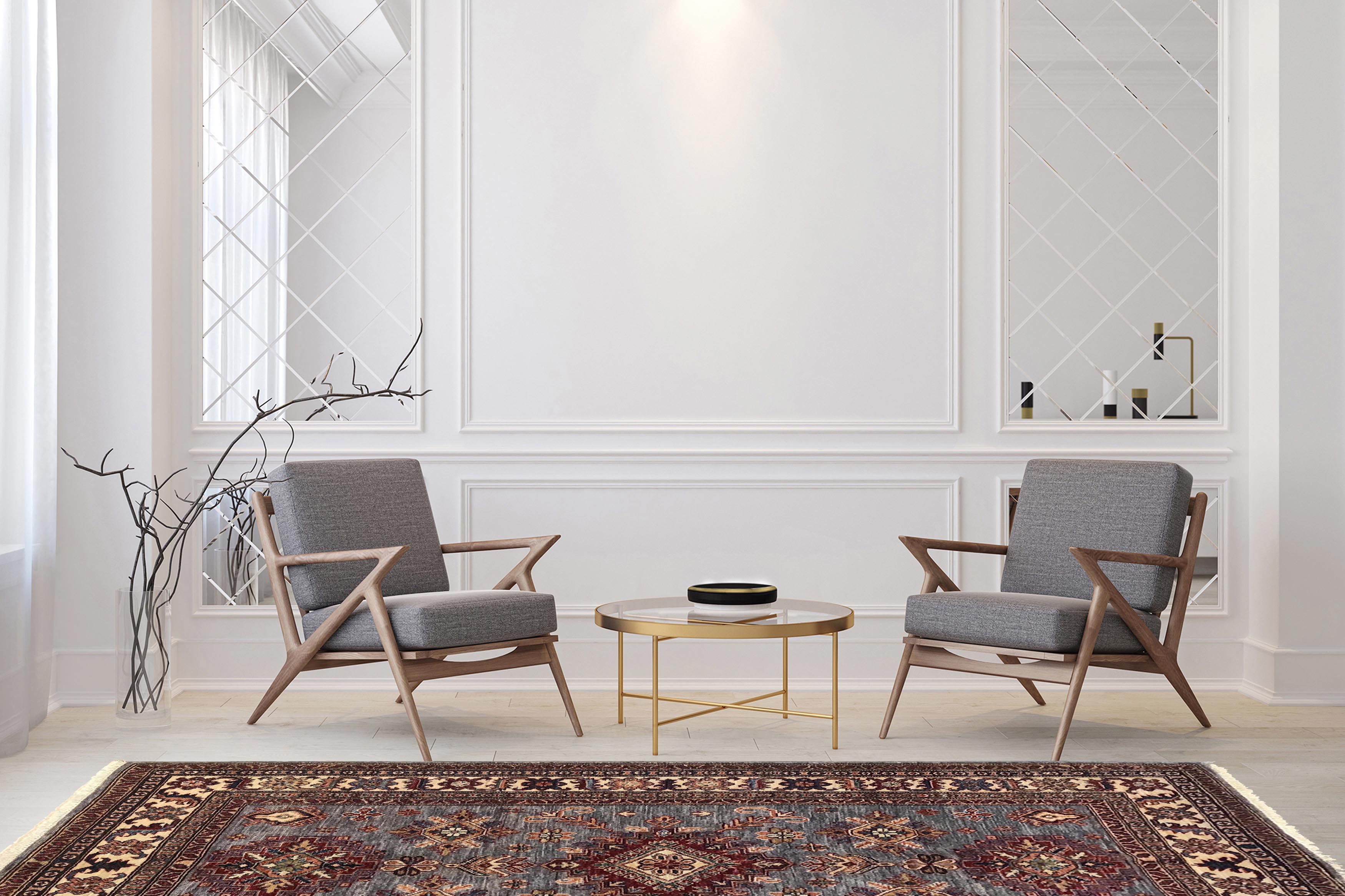 Supreme Kazak Grey Rug PC 56422 - 1.78m X 1.27m