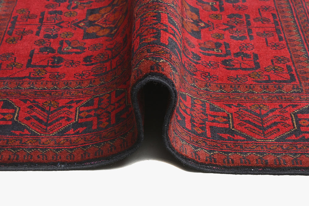 Khal Mohammadi Red Rug PC 52937 - 1.44m X 1.02m