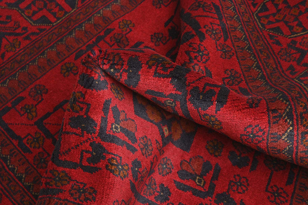Khal Mohammadi Red Rug PC 52937 - 1.44m X 1.02m