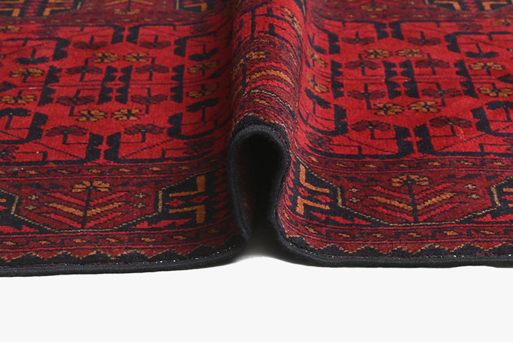 Khal Mohammadi Red Rug PC 52943 - 2.95 X 0.81