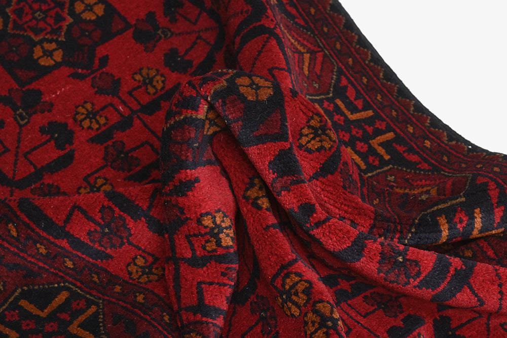 Khal Mohammadi Red Rug PC 52943 - 2.95 X 0.81