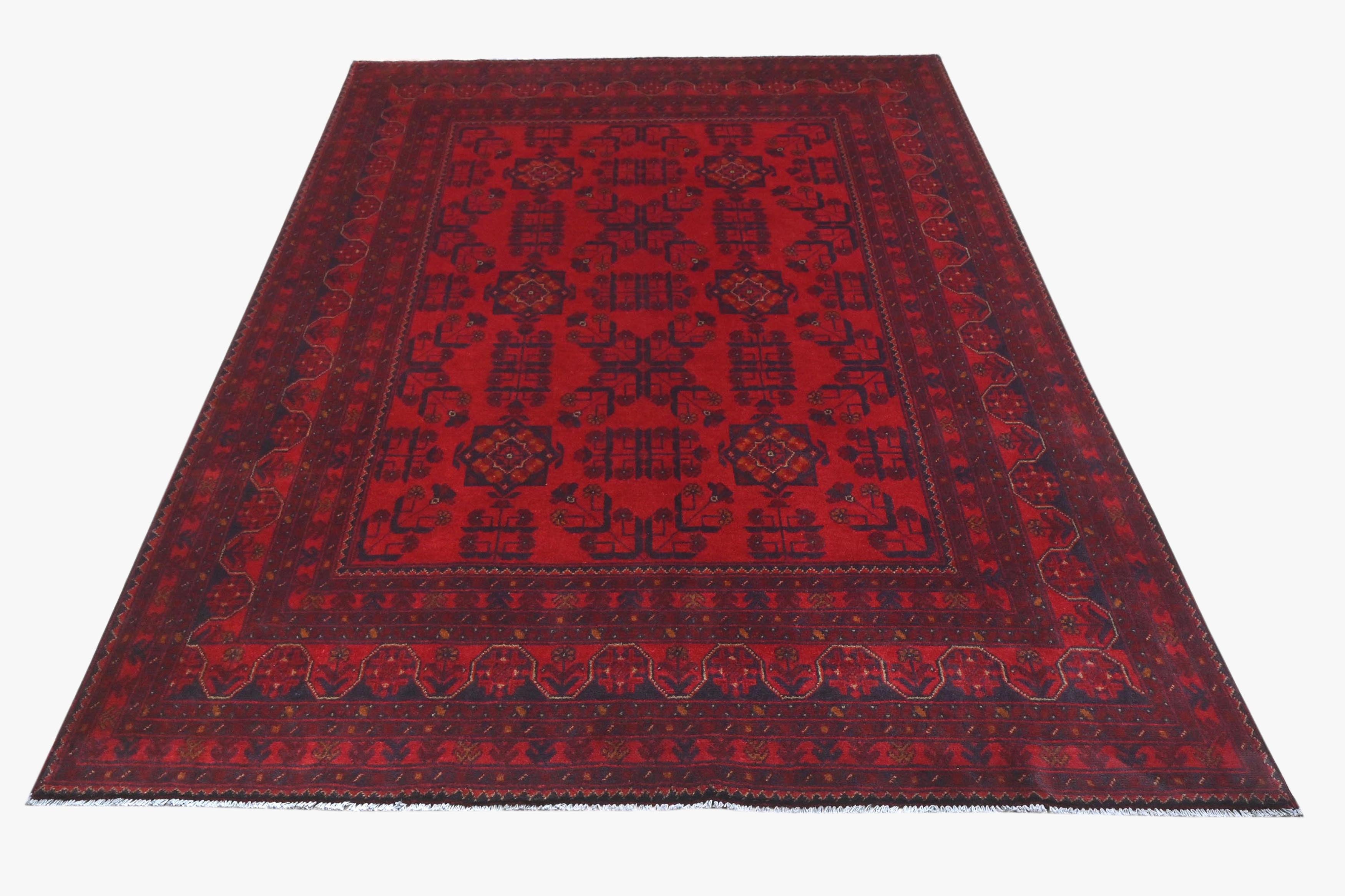 Khal Mohammadi Red Rug PC 57740 - 2.39m X 1.73m