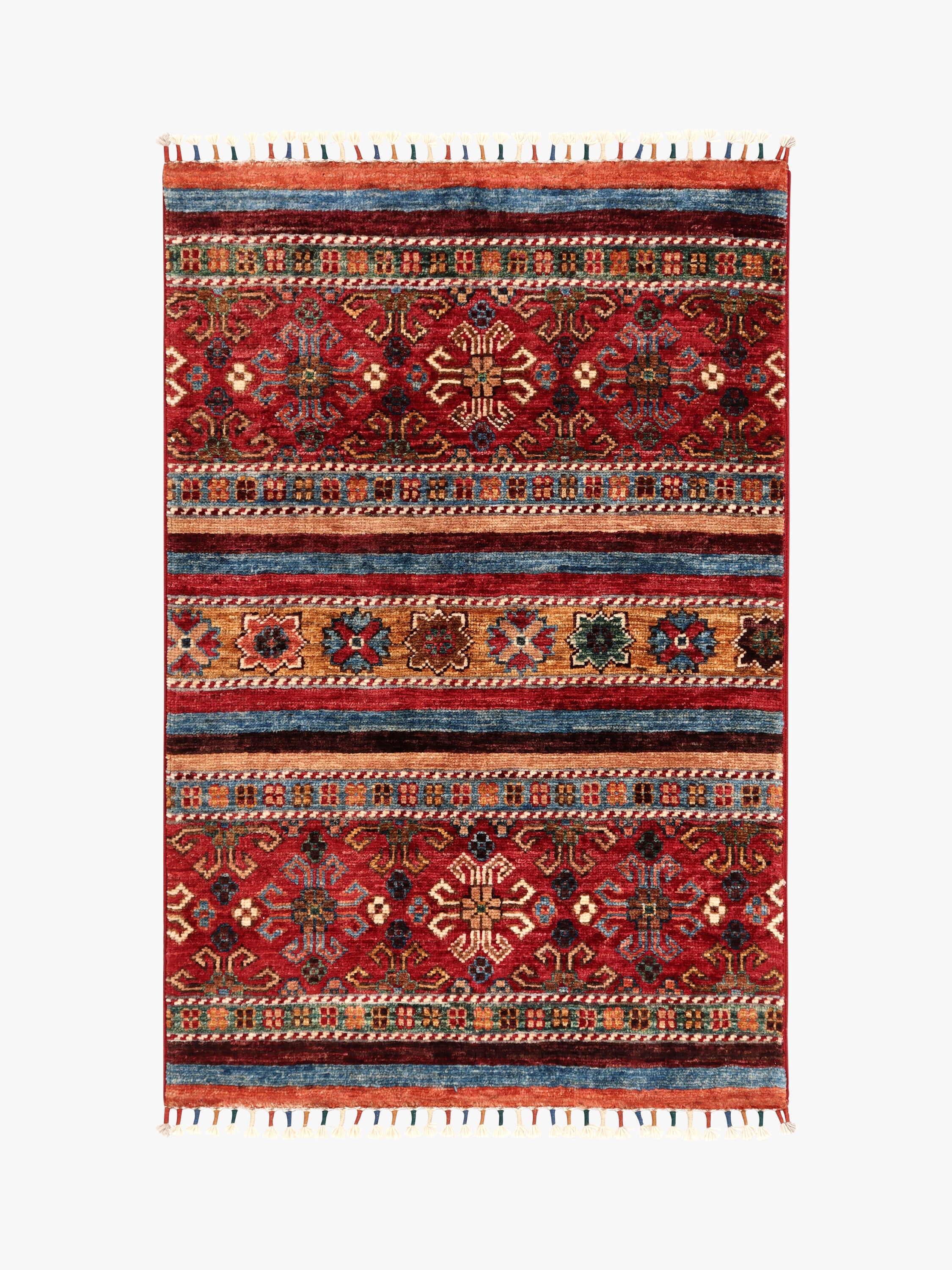 Khurjeen Multi Rug PC 55158 - 0.96m X 0.64m