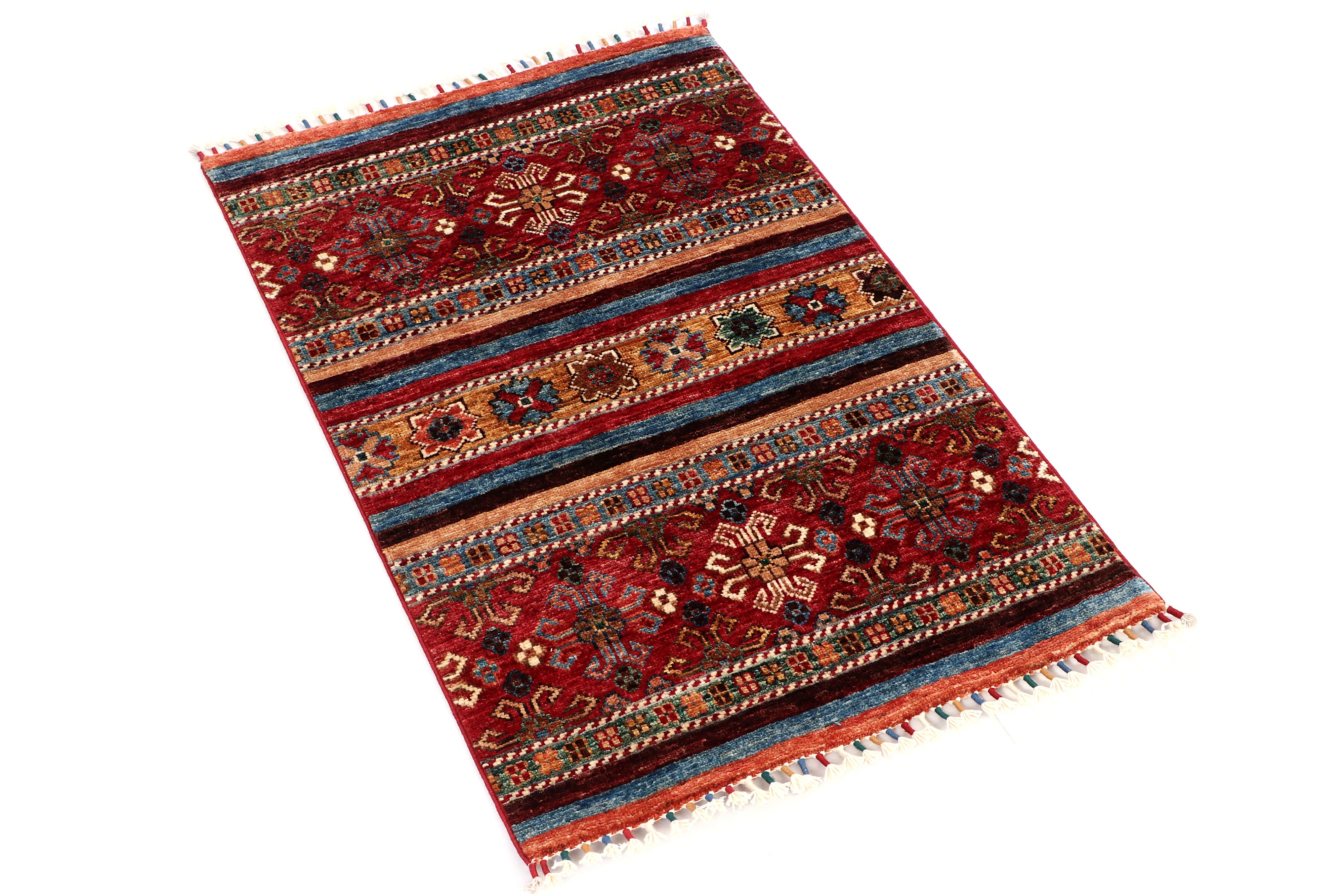 Khurjeen Multi Rug PC 55158 - 0.96m X 0.64m