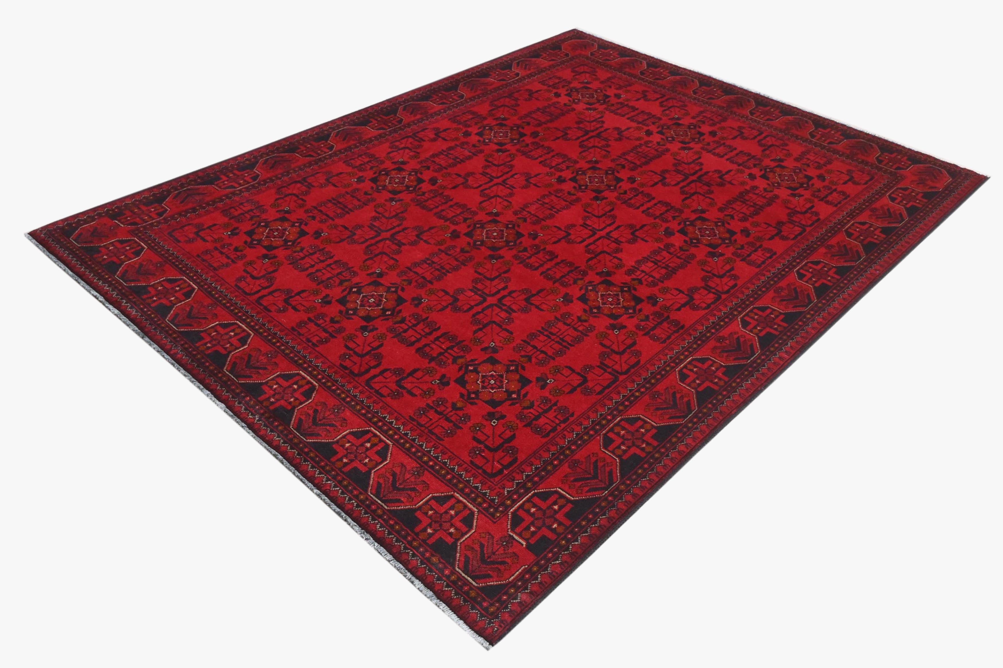 Khal Mohammadi Red Rug PC 57741 - 2.28m X 1.72m