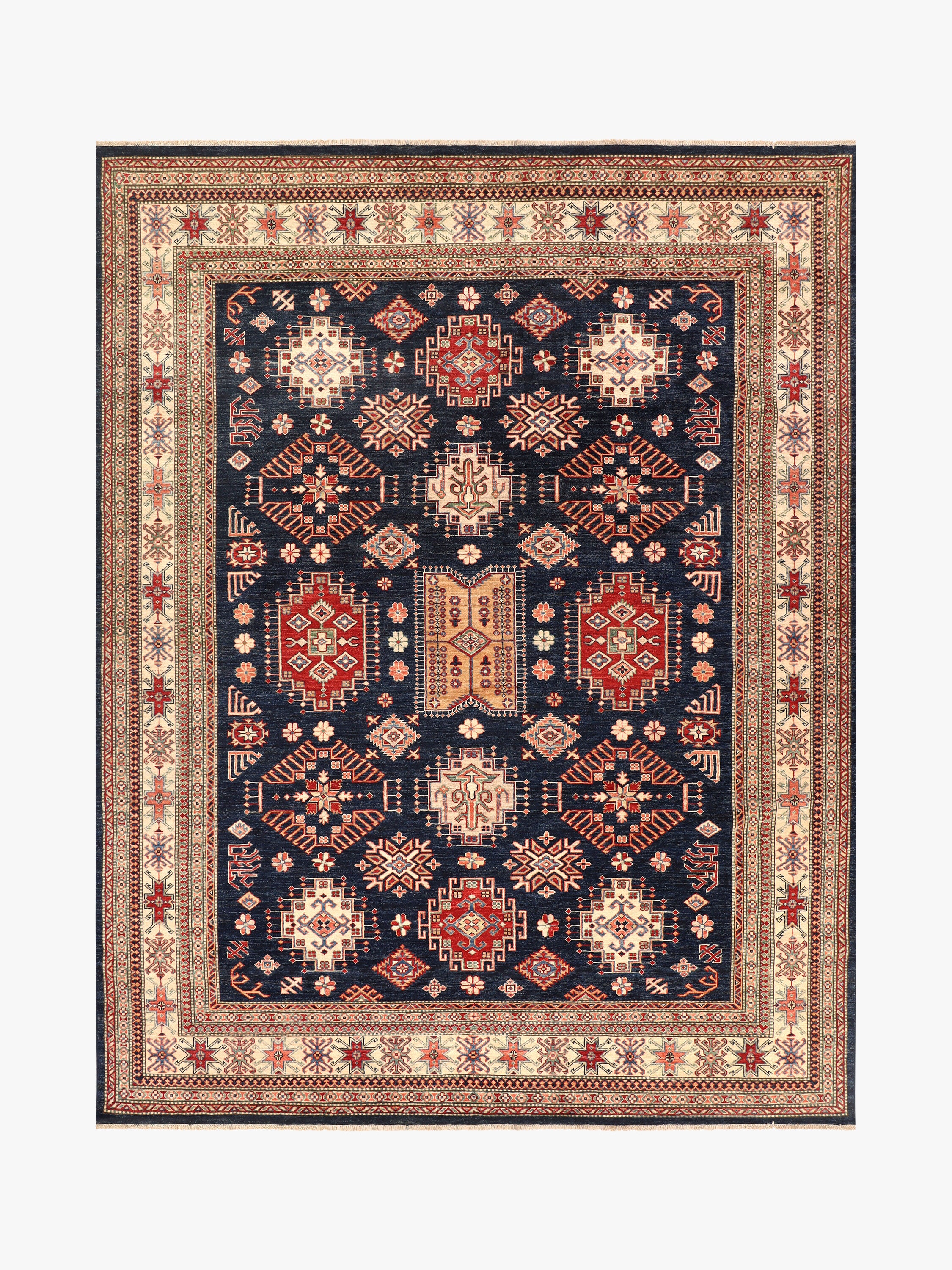 Supreme Kazak Blue Rug PC 55172 - 3.01m X 2.48m